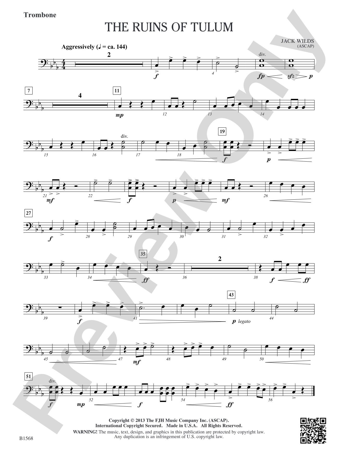 The Ruins of Tulum: Trombone