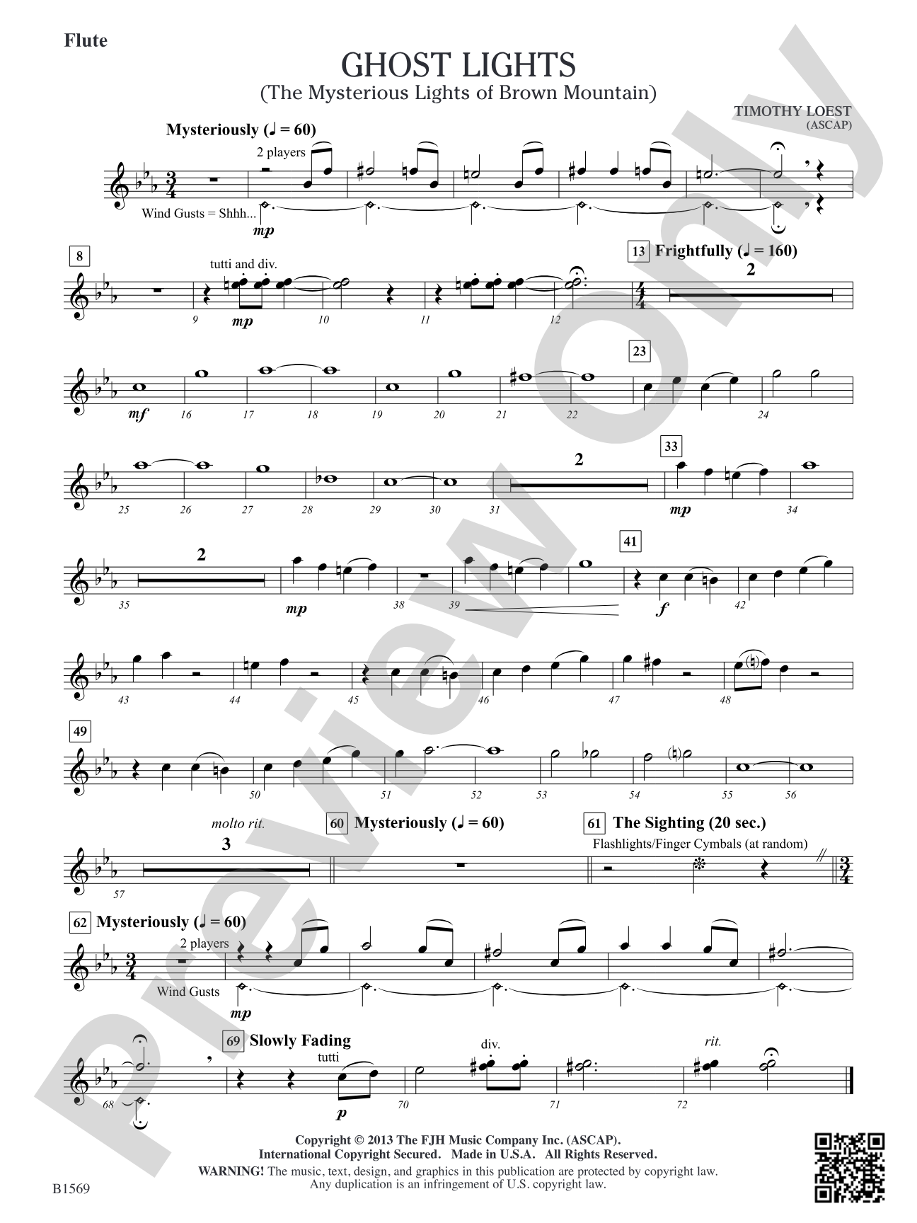 Ghost Lights: Flute