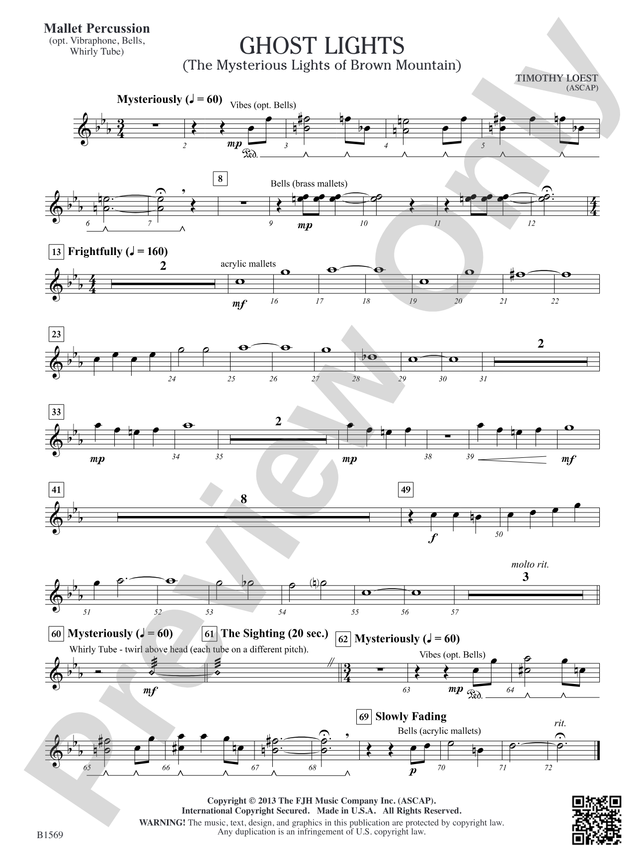 Ghost Lights: Mallet Percussion