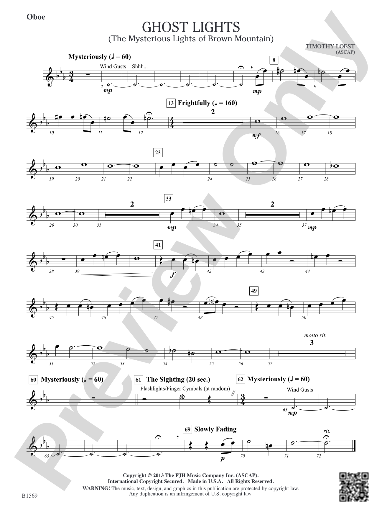 Ghost Lights: Oboe