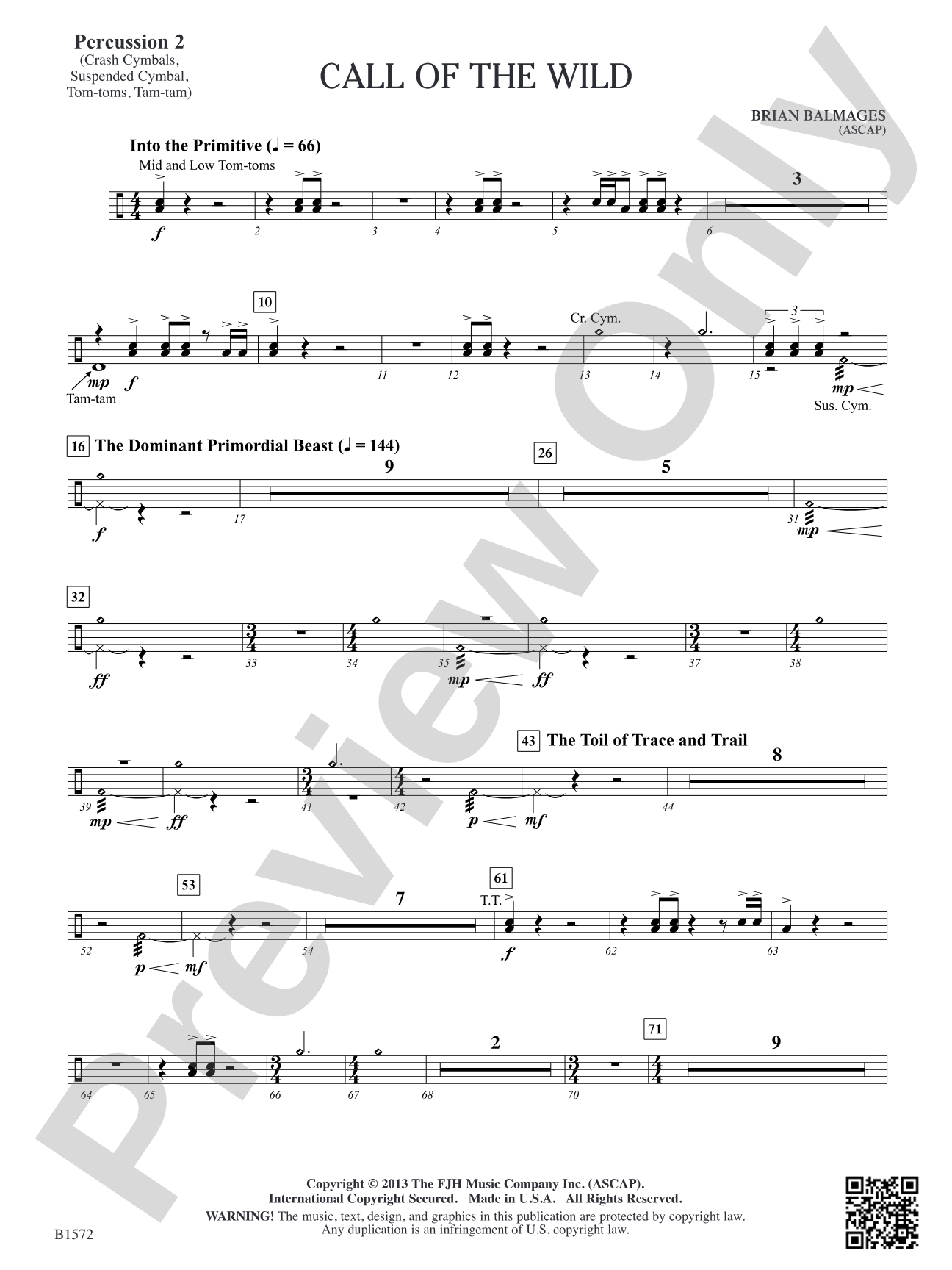 Call of the Wild: Percussion 2