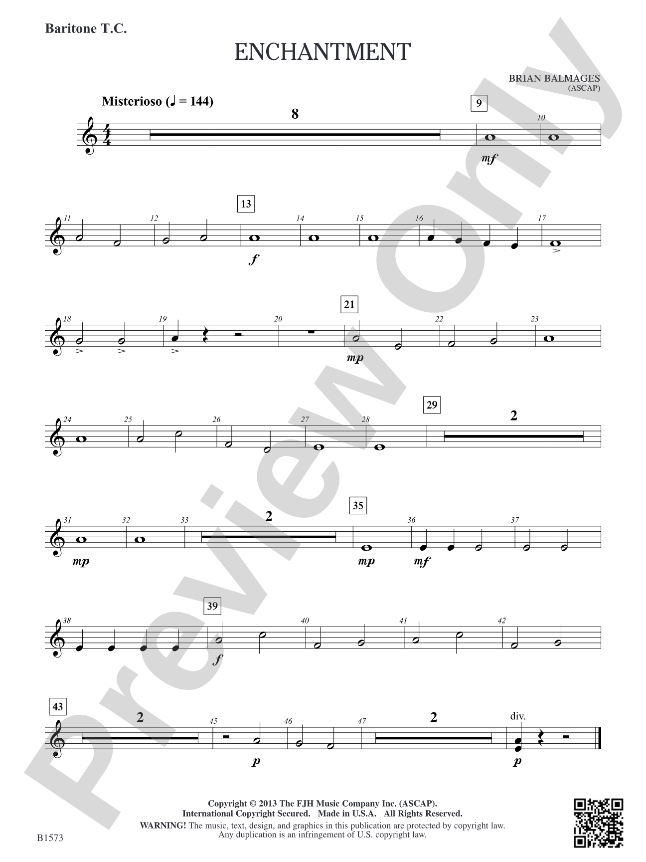 Enchantment: Baritone T.C.