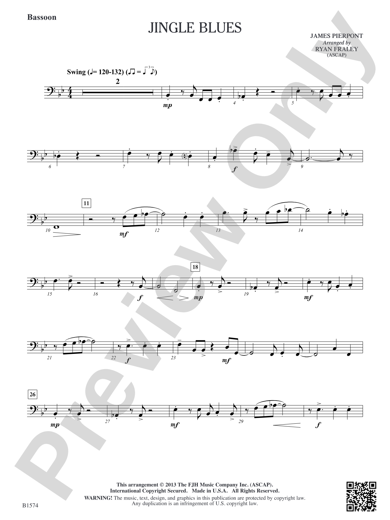 Jingle Blues: Bassoon