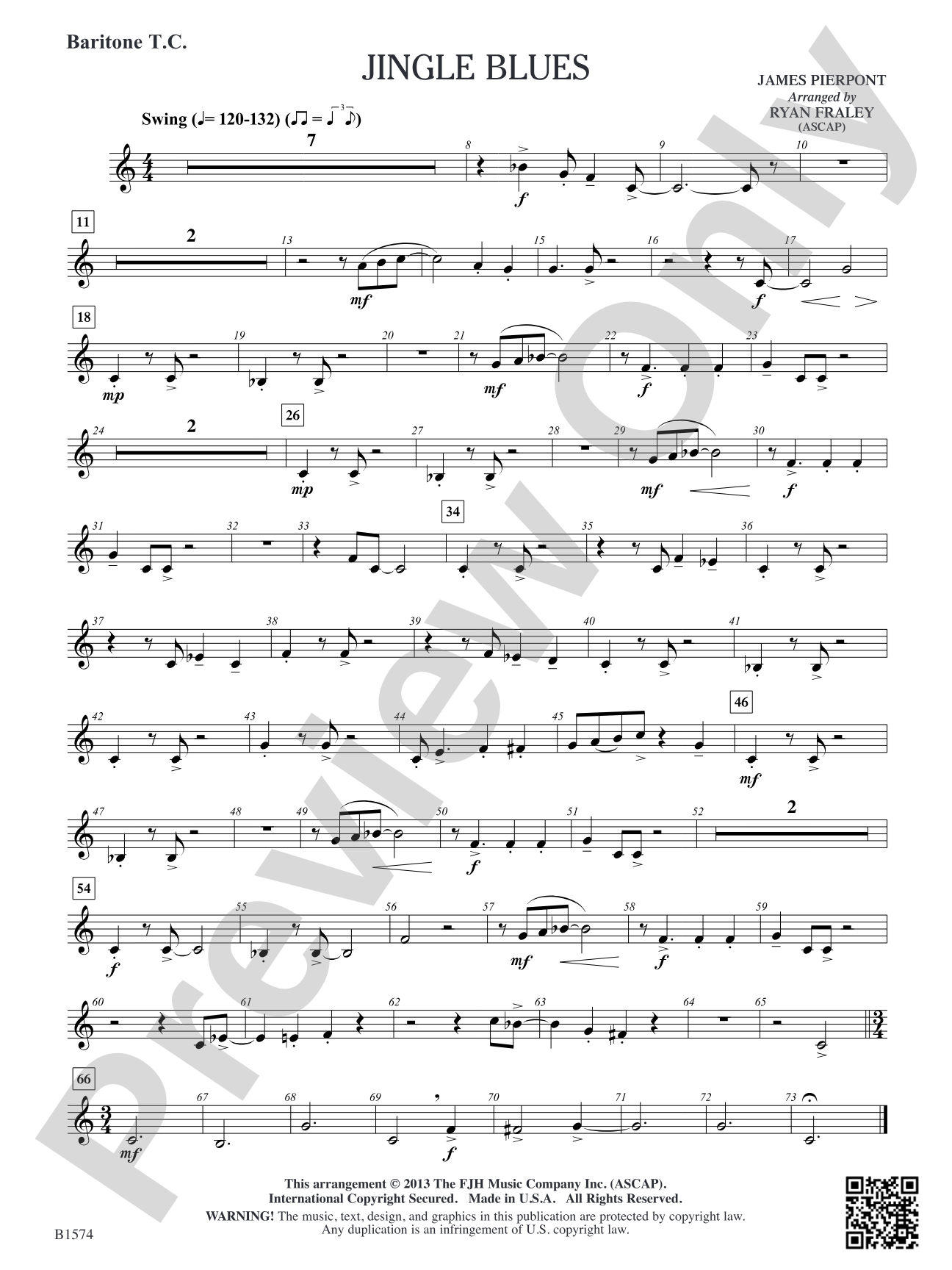 Jingle Blues: Baritone T.C.