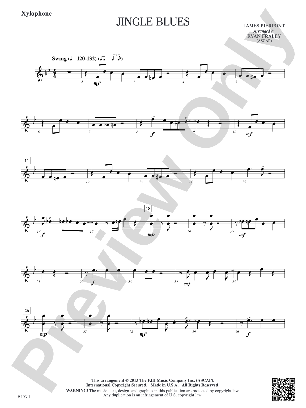 Jingle Blues: Xylophone