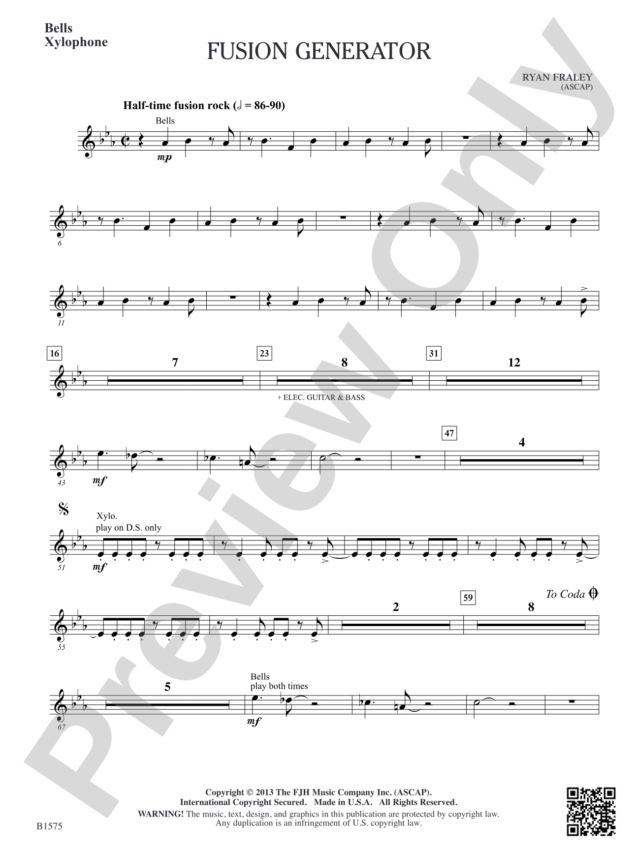 Fusion Generator: Bells/Xylophone