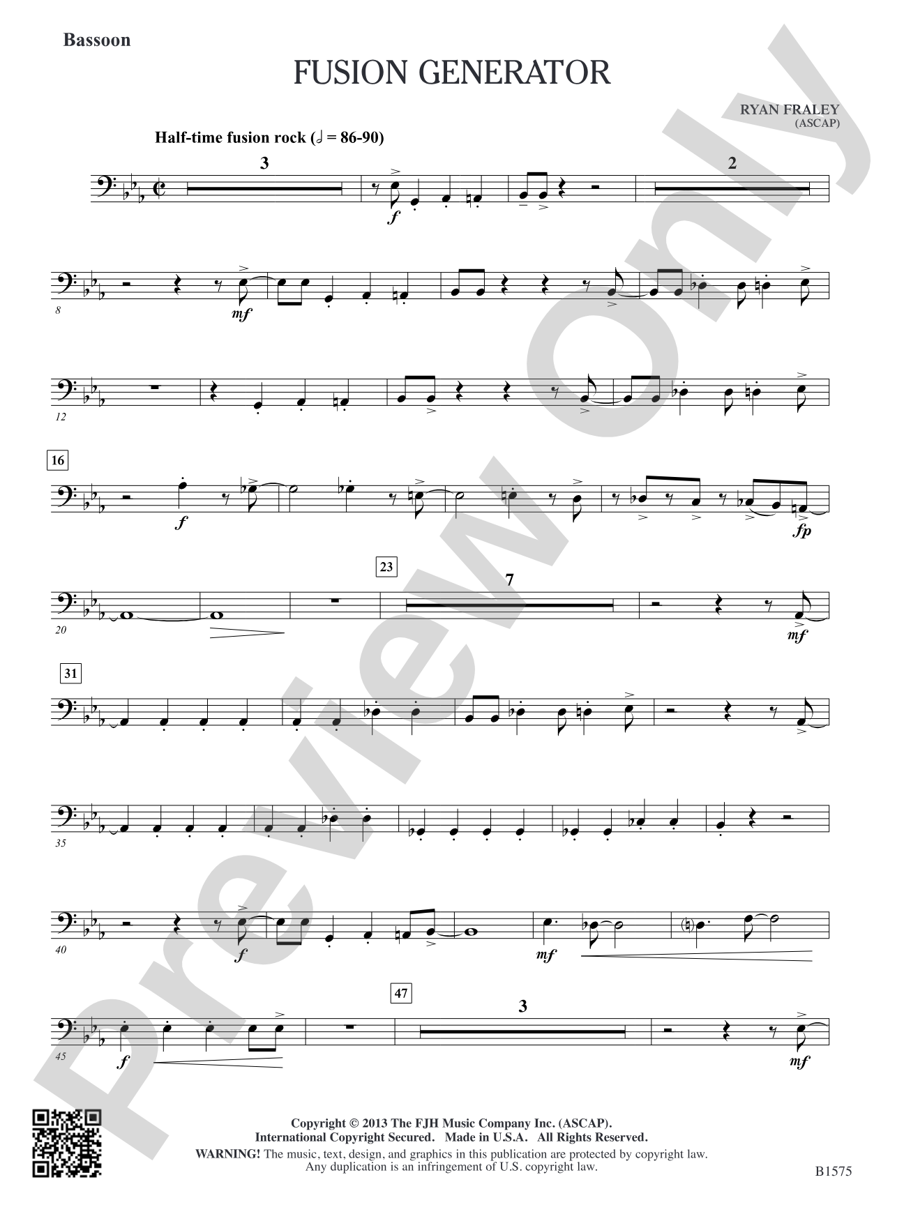 Fusion Generator: Bassoon