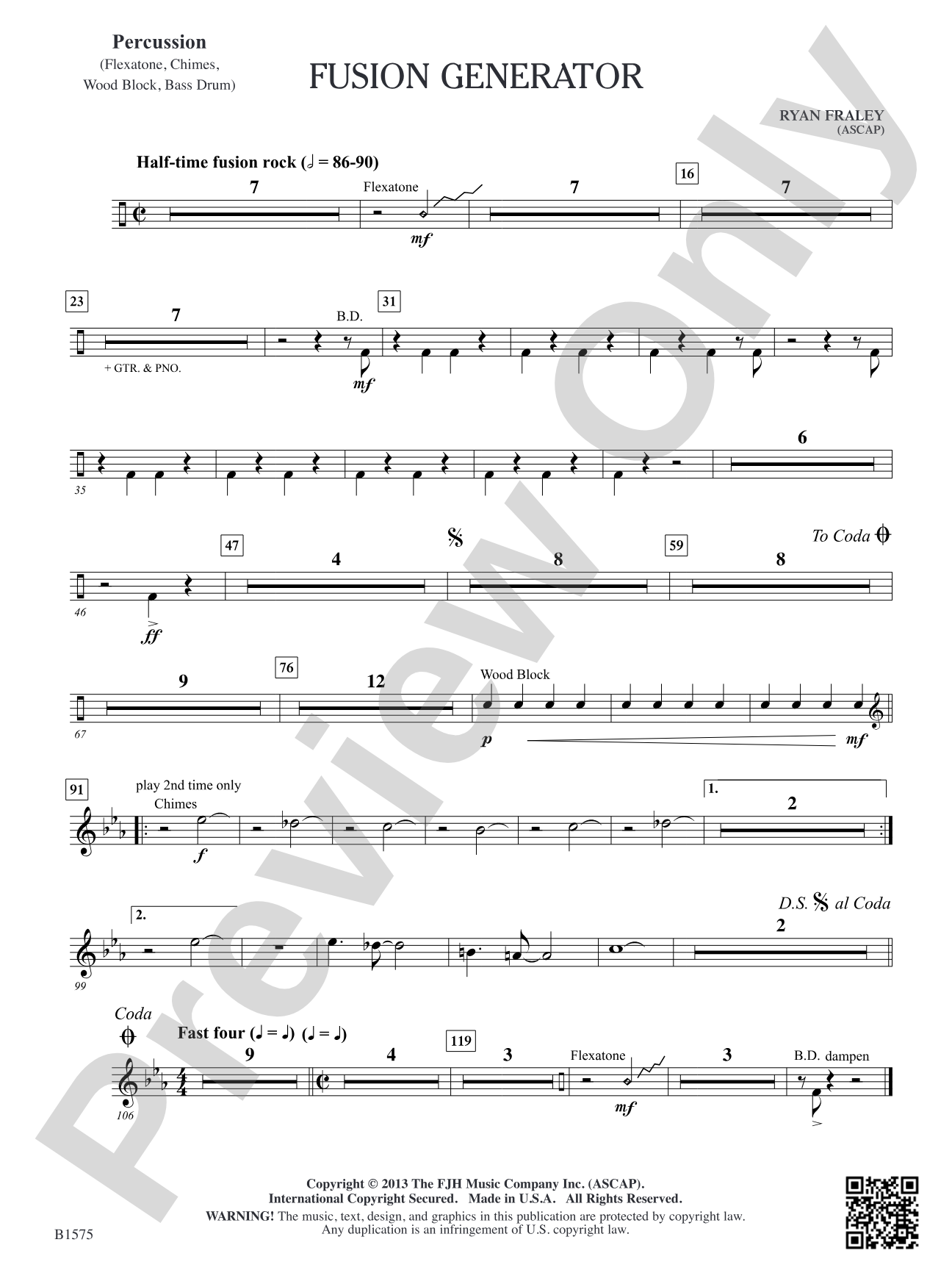 Fusion Generator: Percussion