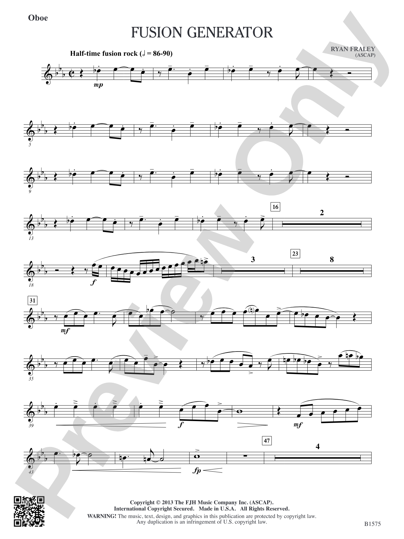 Fusion Generator: Oboe