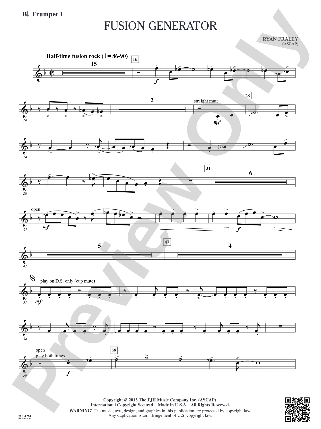 Fusion Generator: B-flat Trumpet 1