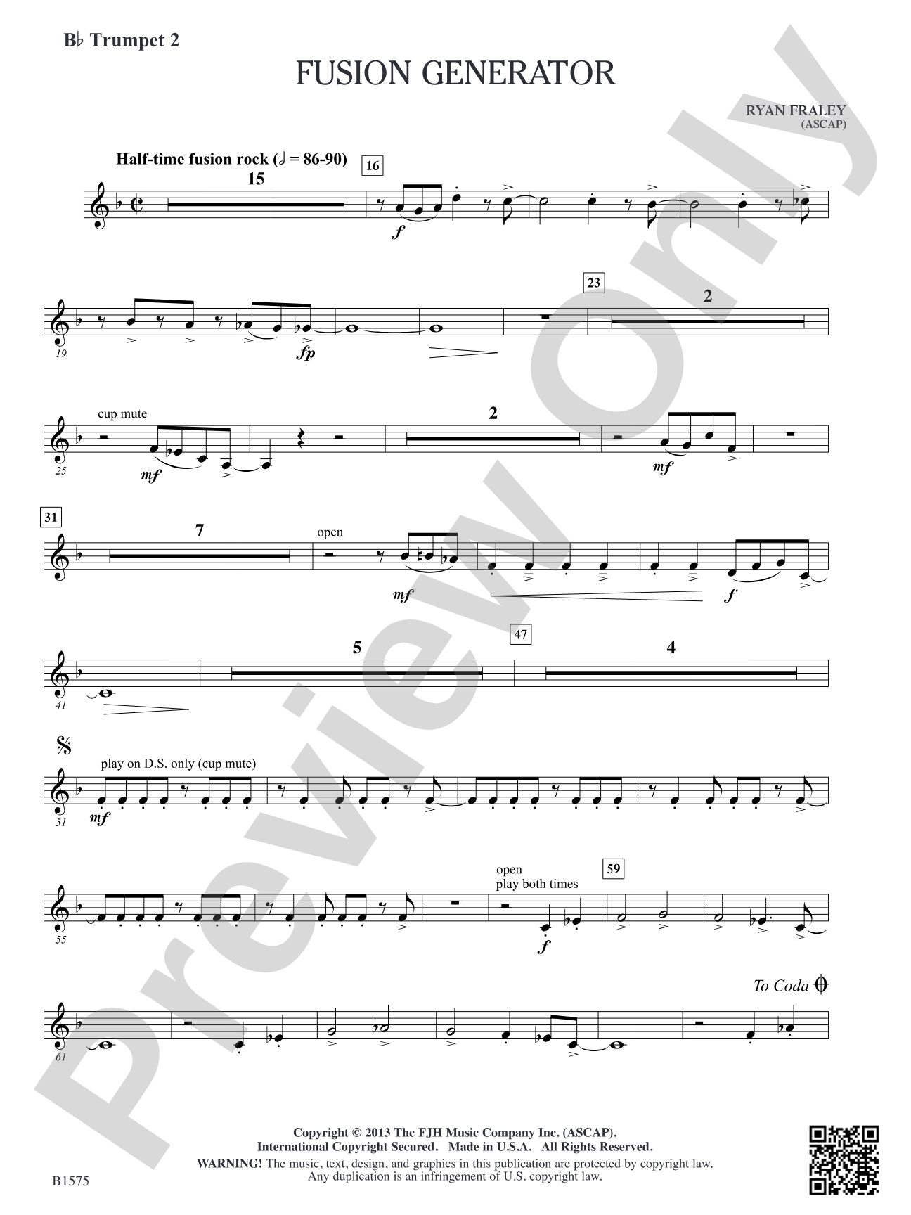Fusion Generator: B-flat Trumpet 2