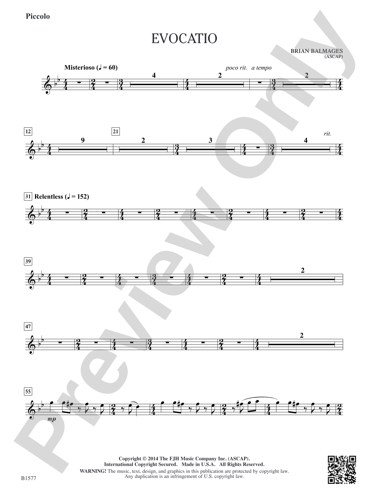 Evocatio: Piccolo