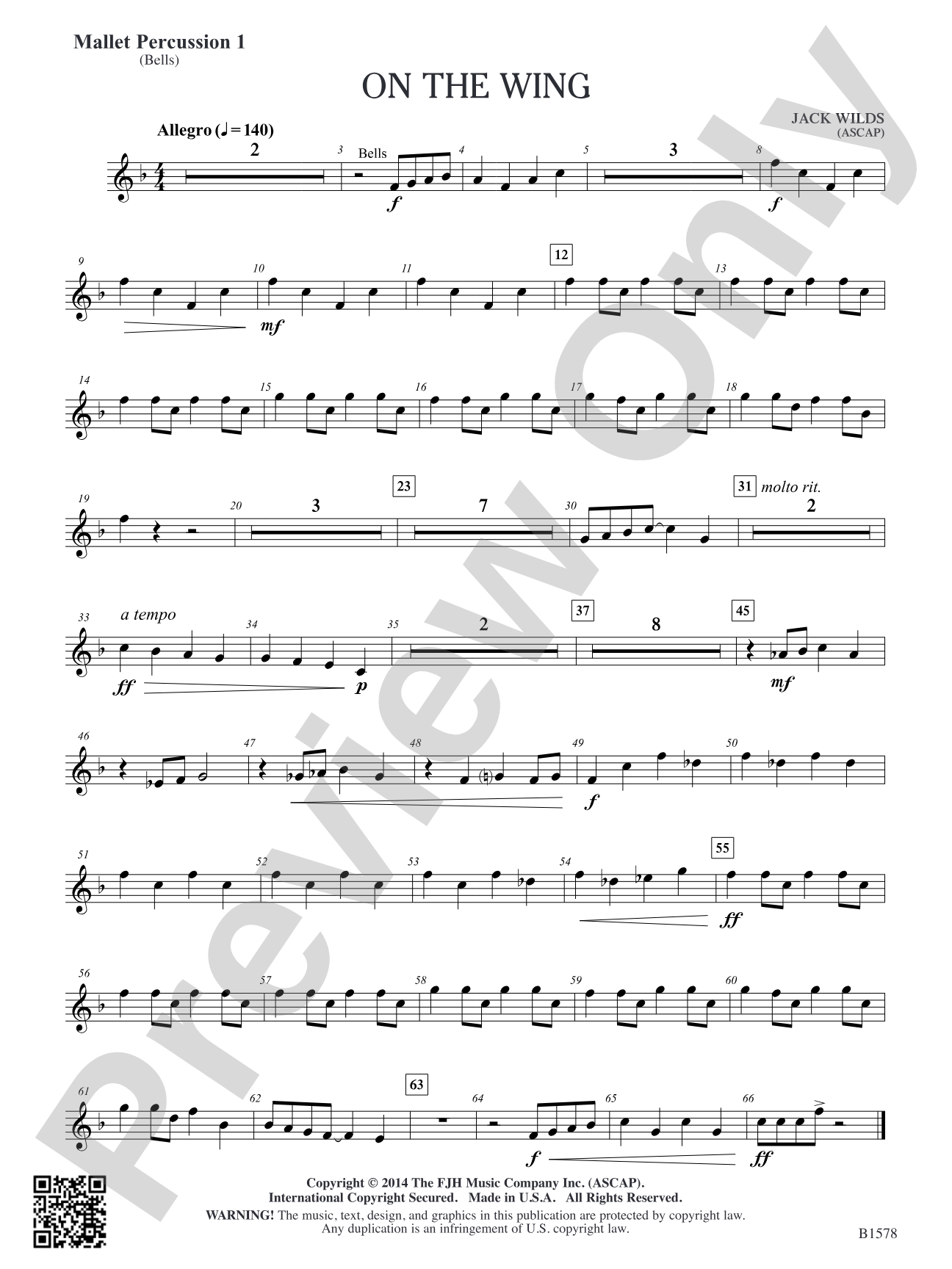 On the Wing: Mallet Percussion 1