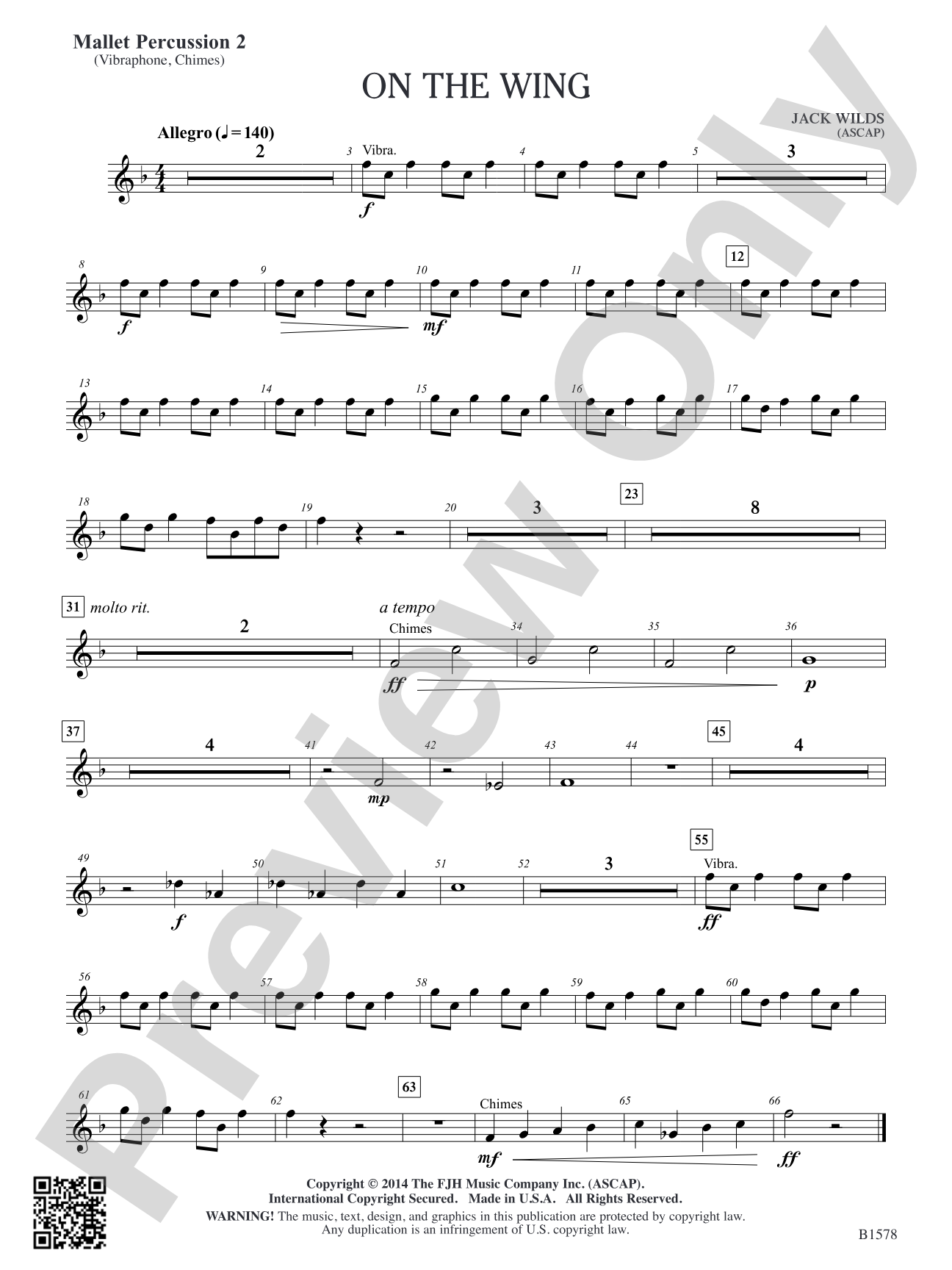 On the Wing: Mallet Percussion 2