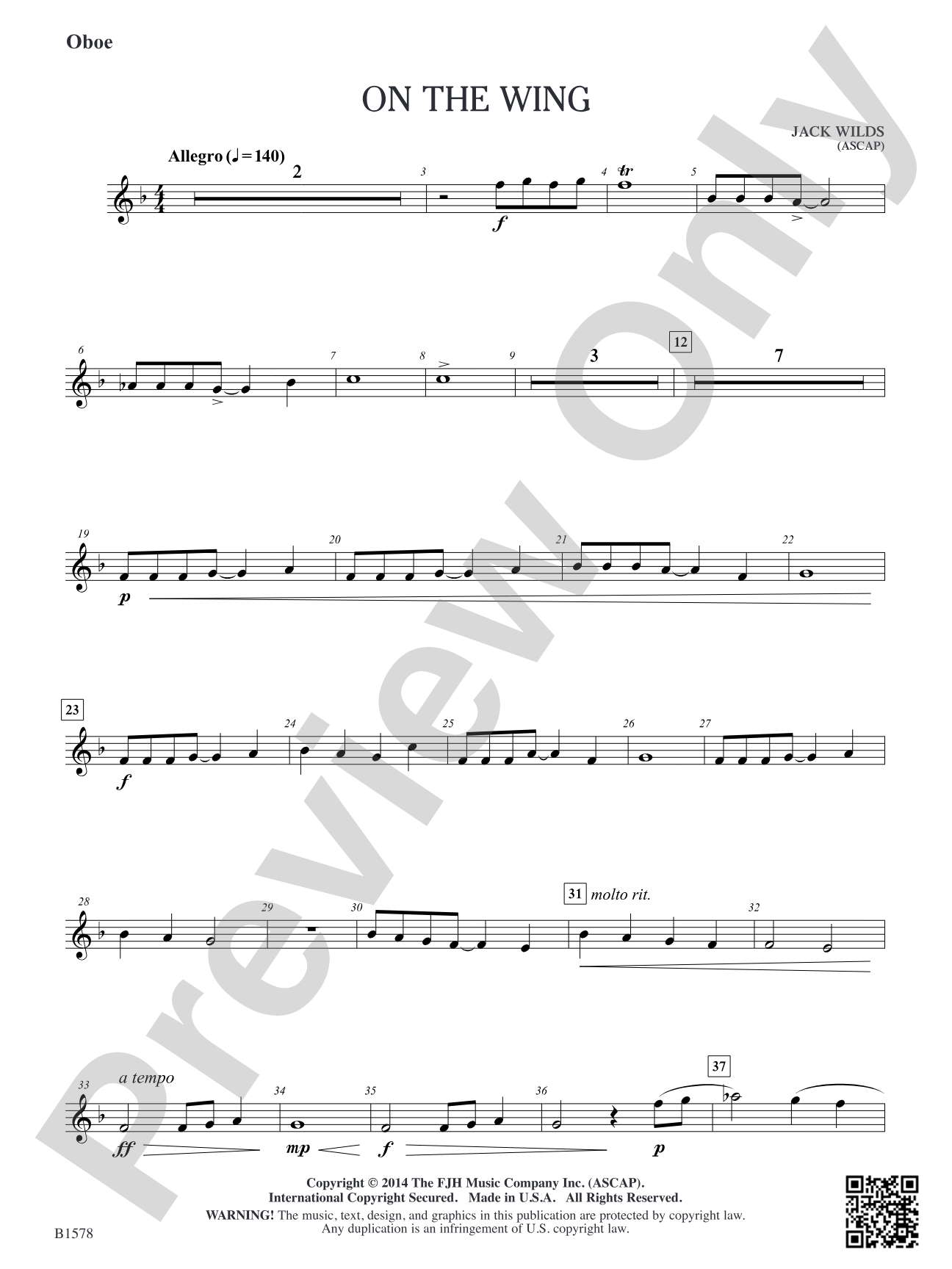 On the Wing: Oboe