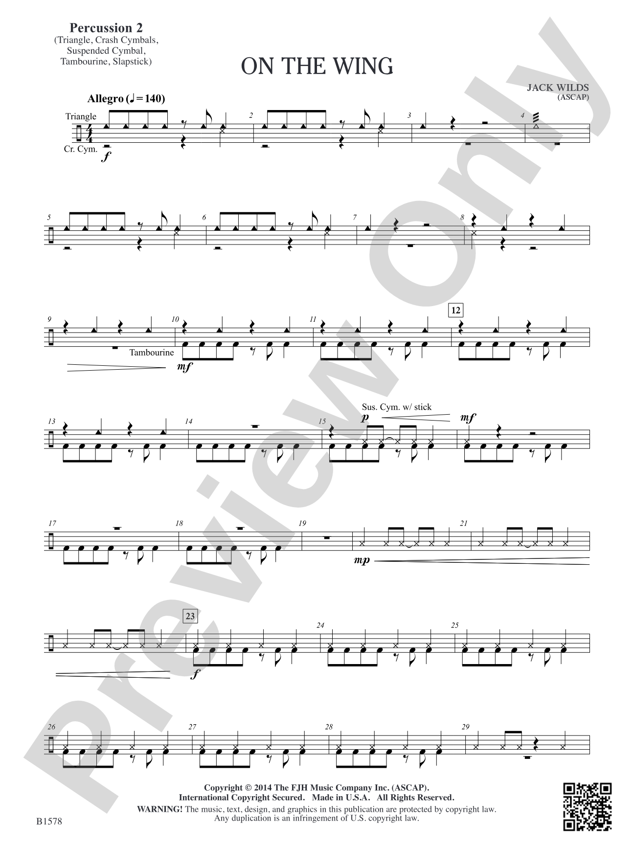 On the Wing: Percussion 2