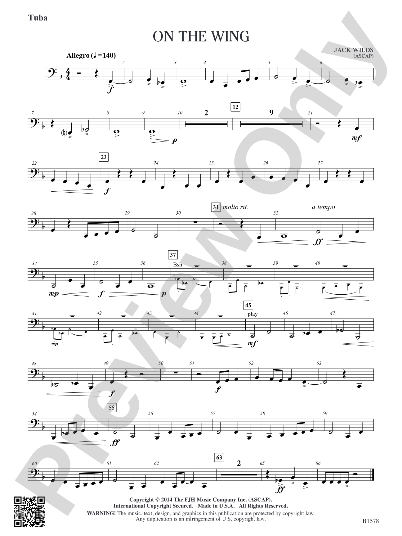 On the Wing: Tuba