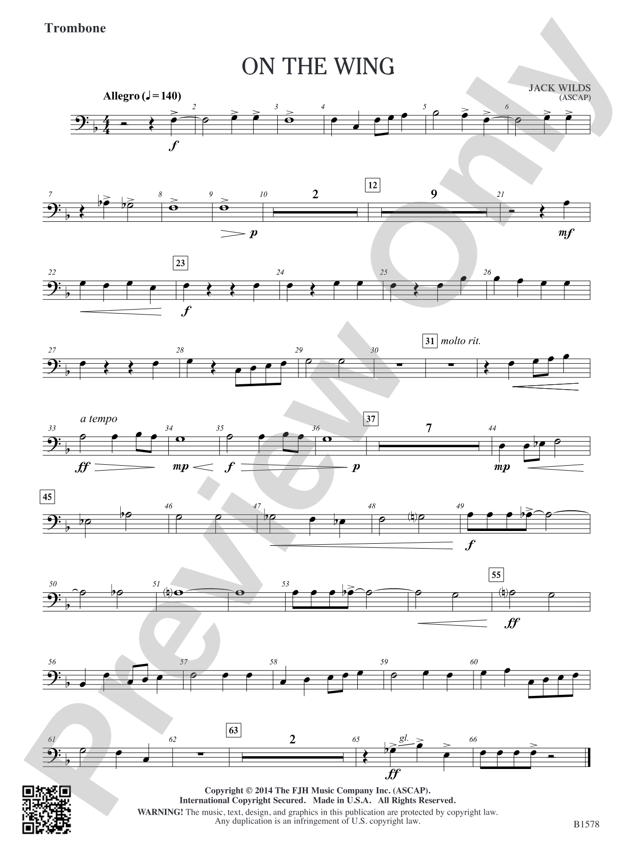 On the Wing: Trombone