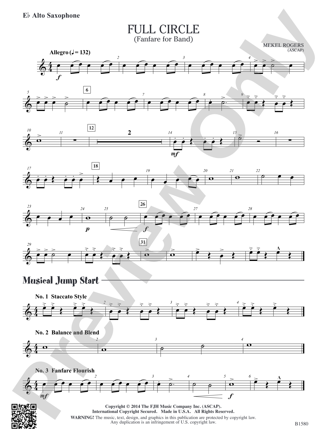Full Circle: E-flat Alto Saxophone