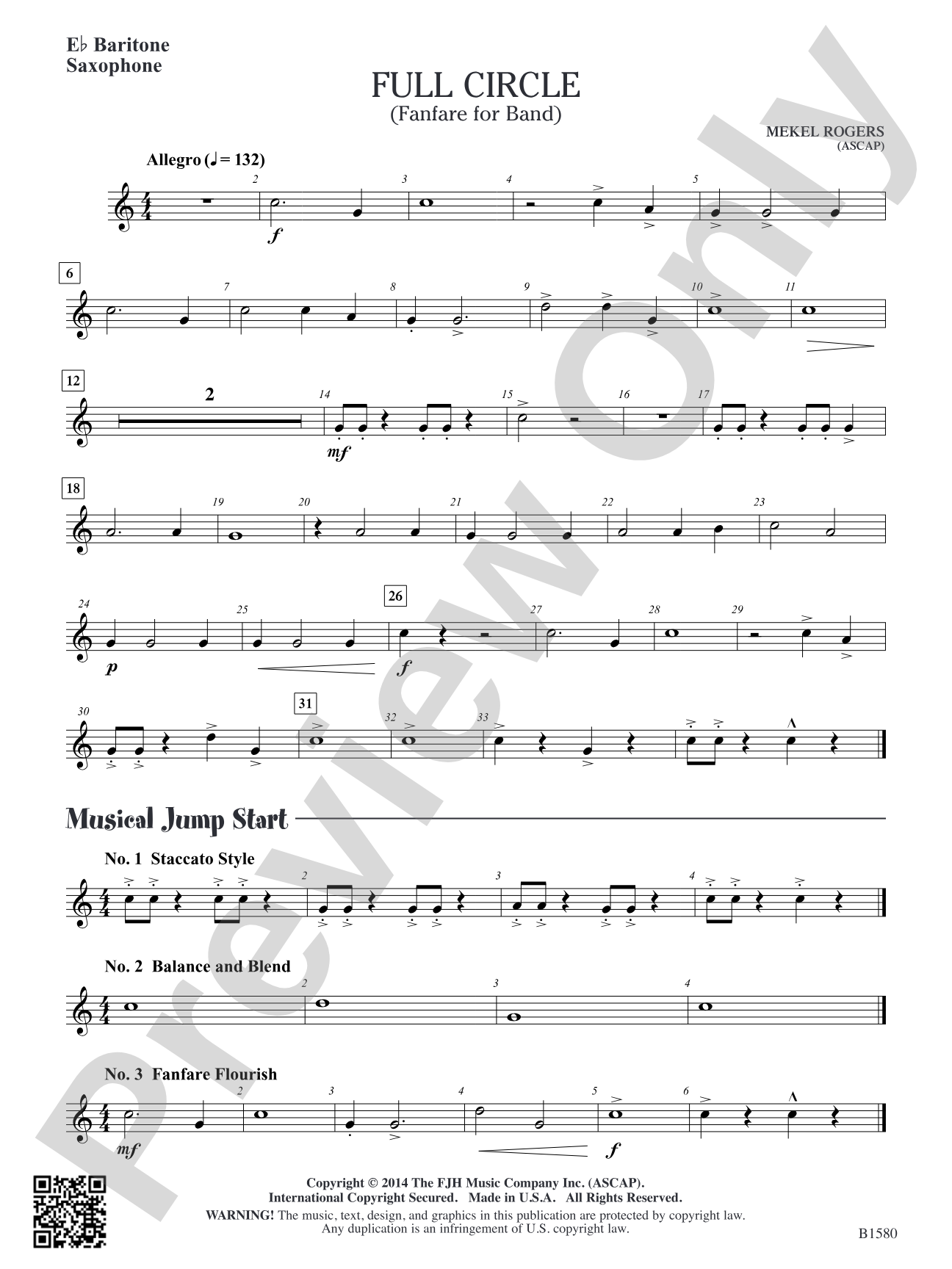 Full Circle: E-flat Baritone Saxophone