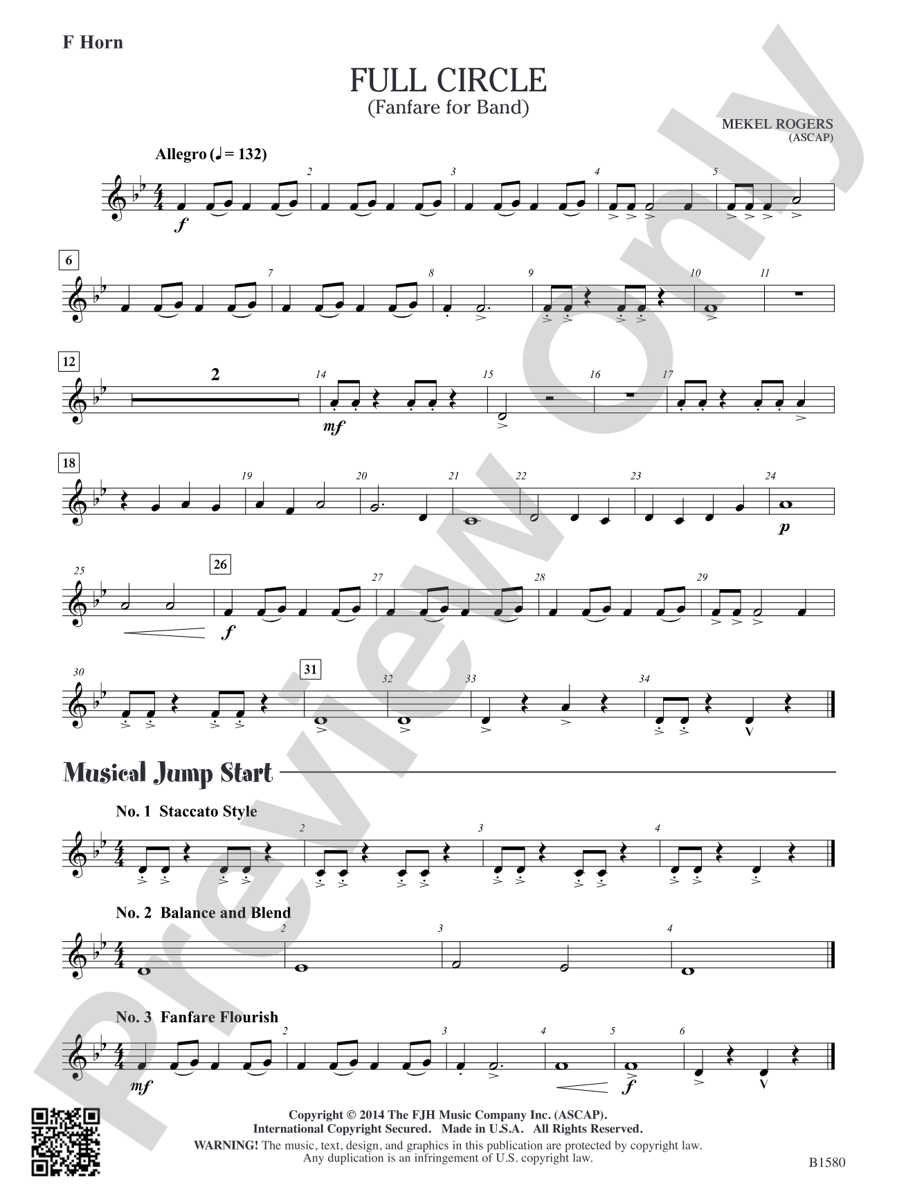 Full Circle: F Horn