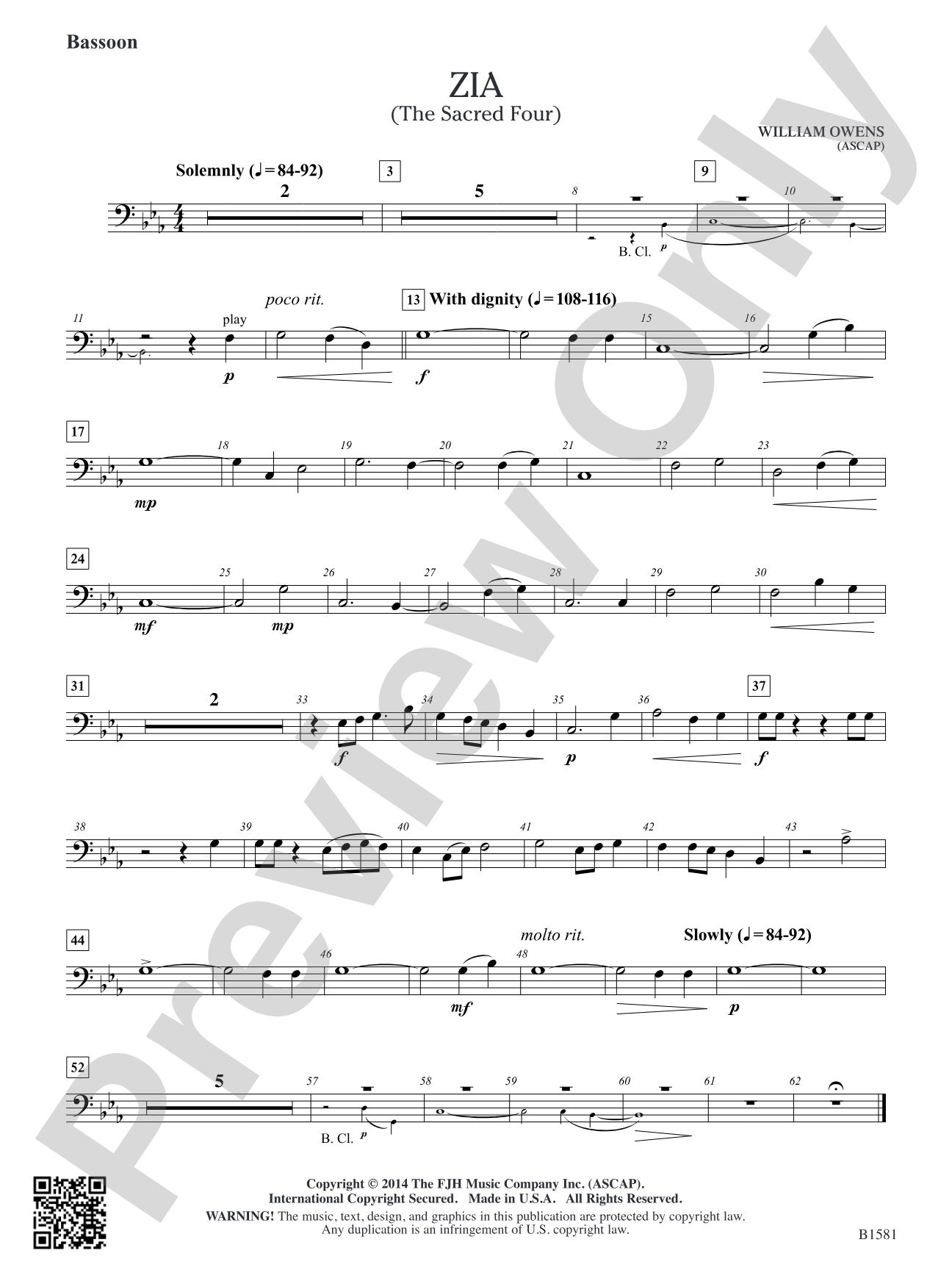 Zia: Bassoon