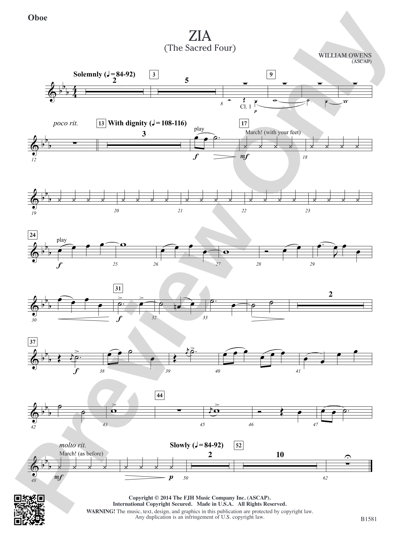 Zia: Oboe