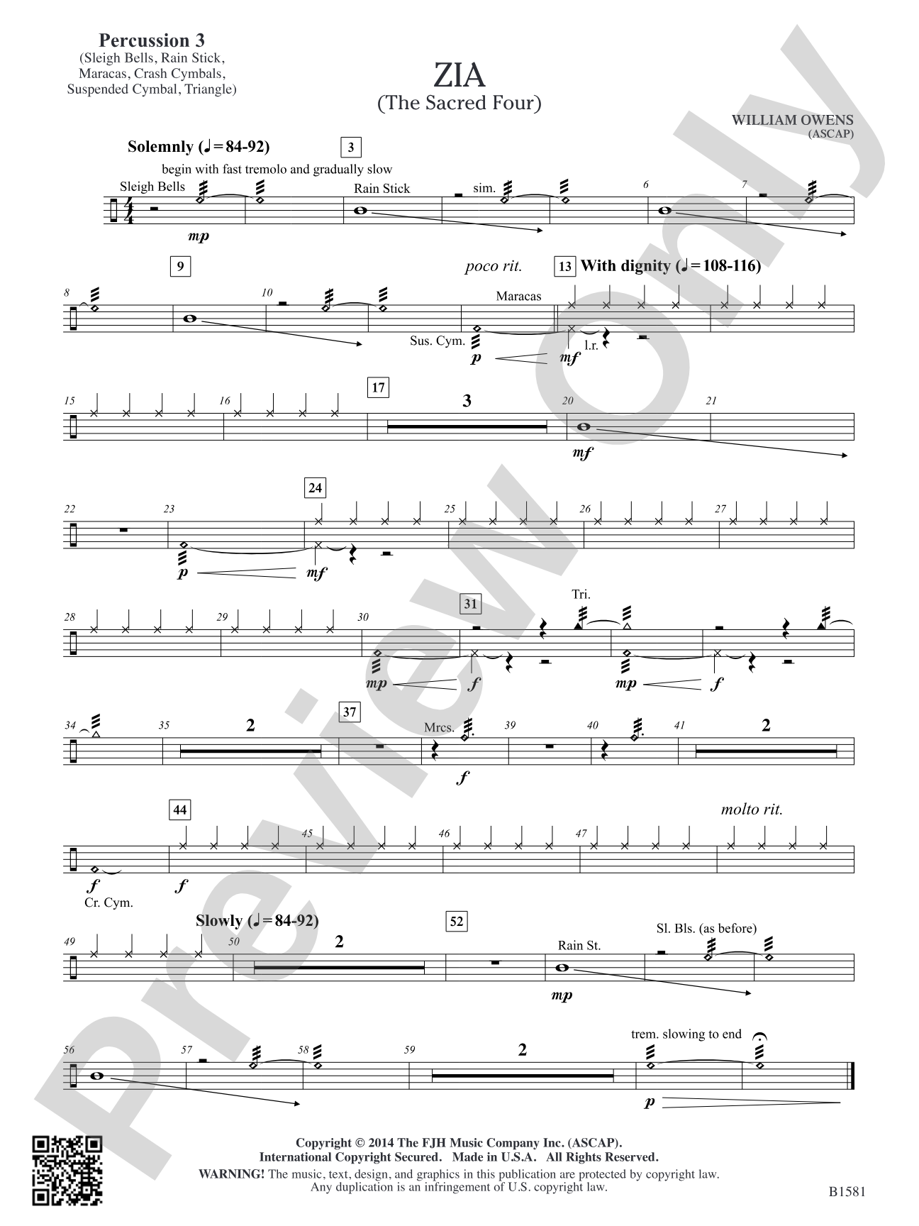Zia: Percussion 3