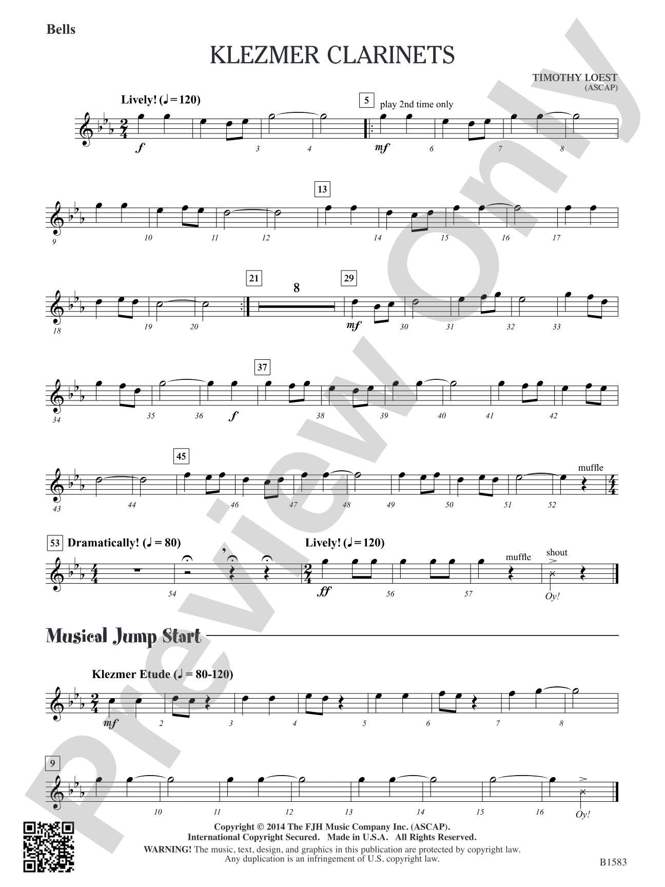 Klezmer Clarinets: Bells