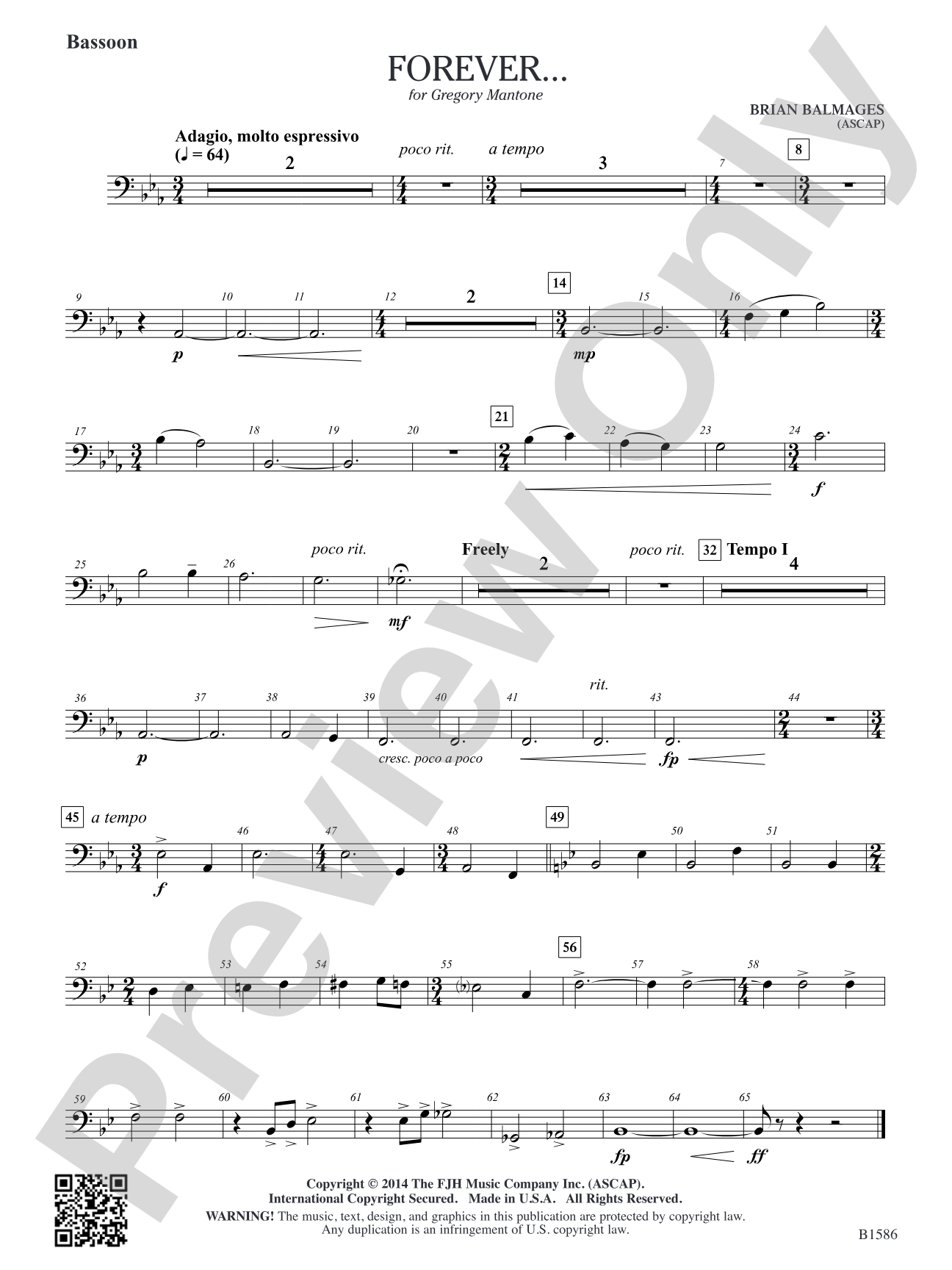 Forever...: Bassoon