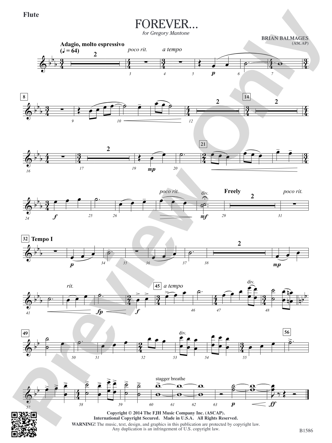 Forever...: Flute