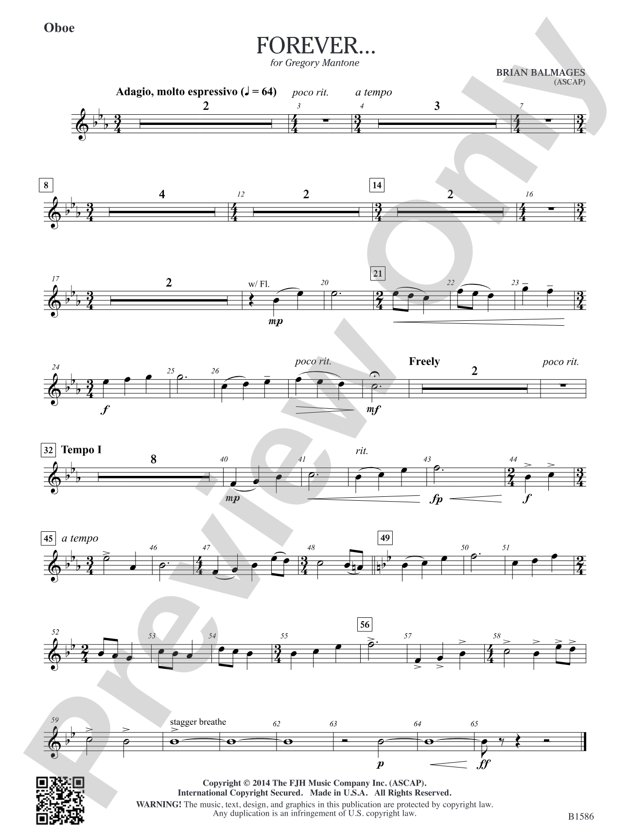 Forever...: Oboe