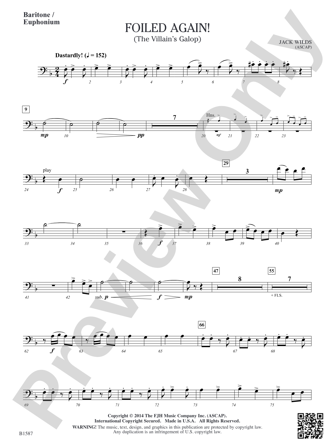 Foiled Again!: Baritone/Euphonium