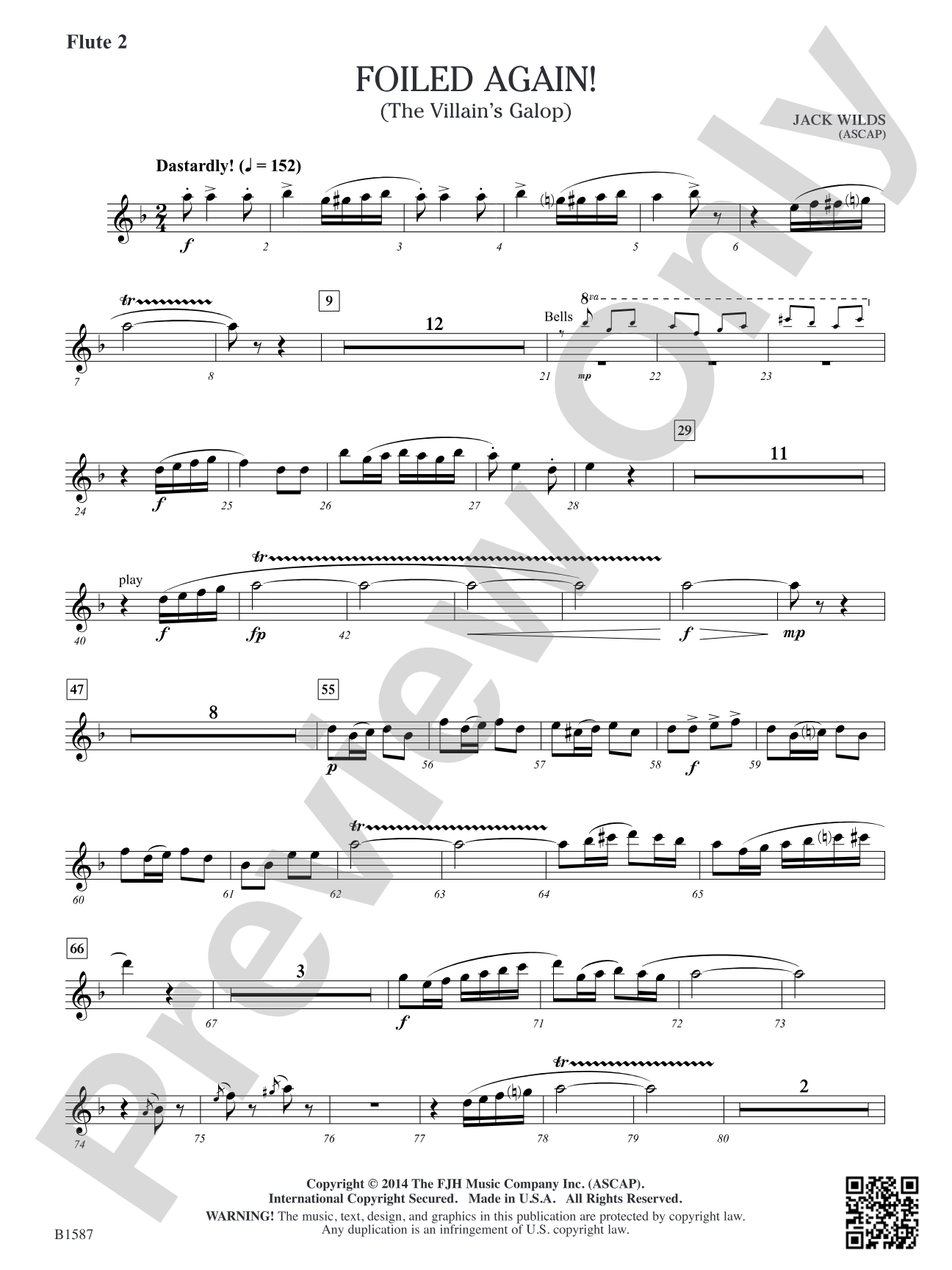 Foiled Again!: Flute 2