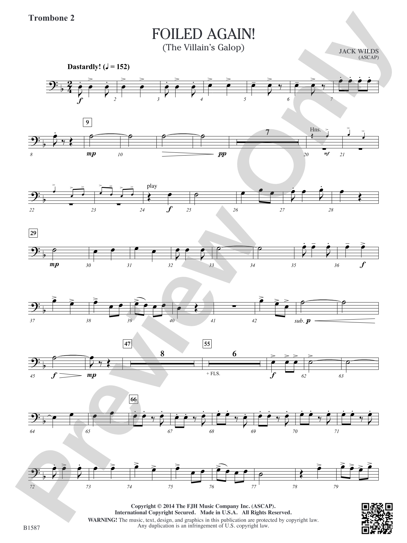Foiled Again!: B-flat Trumpet 2