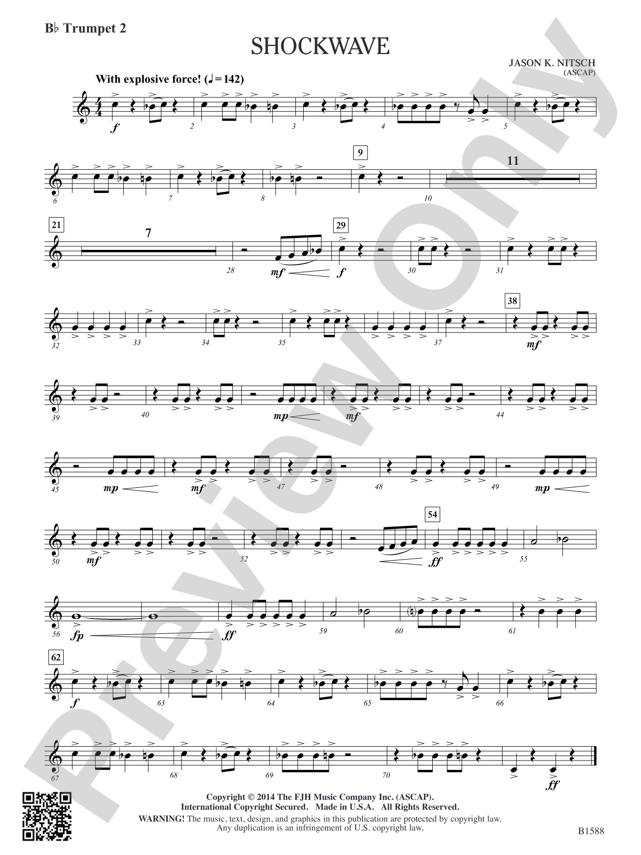 Shockwave: B-flat Trumpet 2
