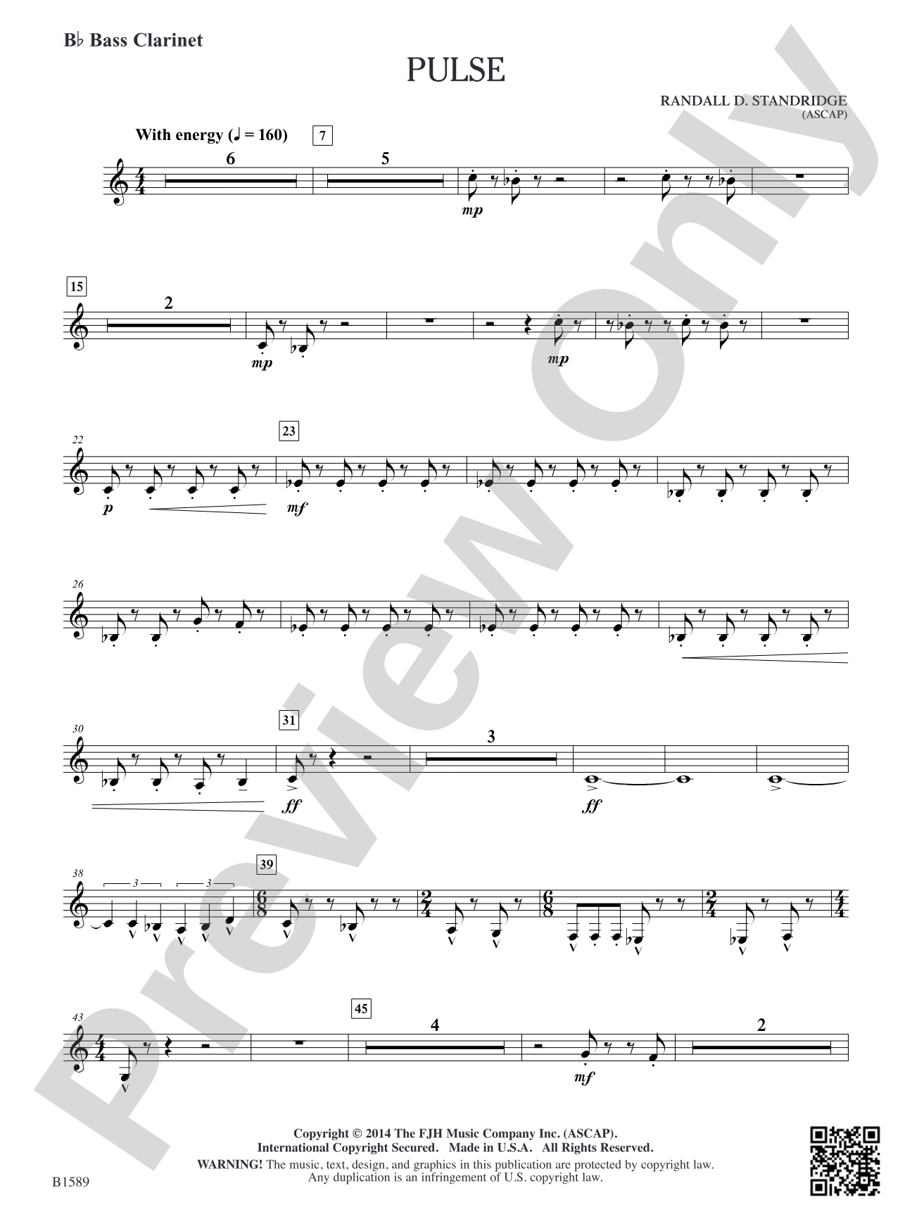Pulse: B-flat Bass Clarinet