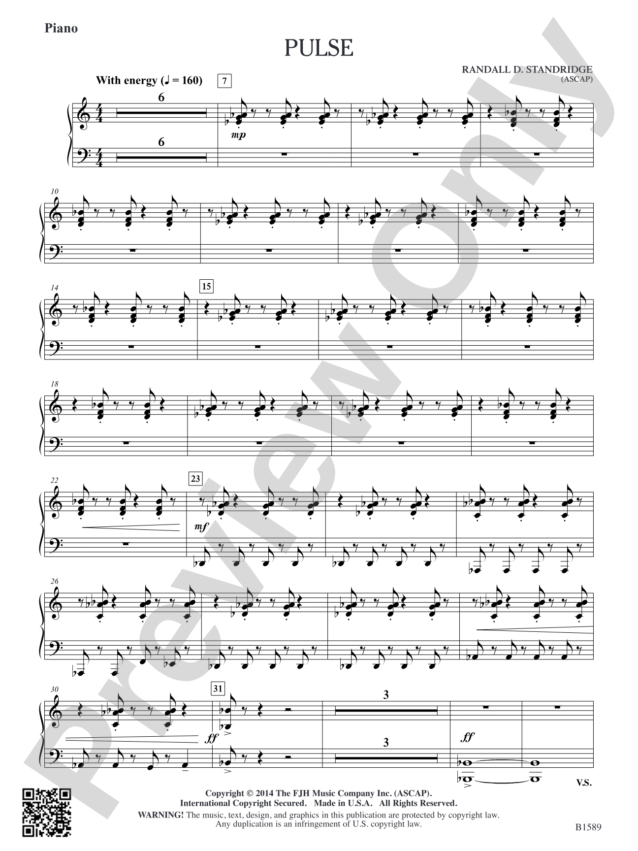 Pulse: Piano (opt. Marimba)