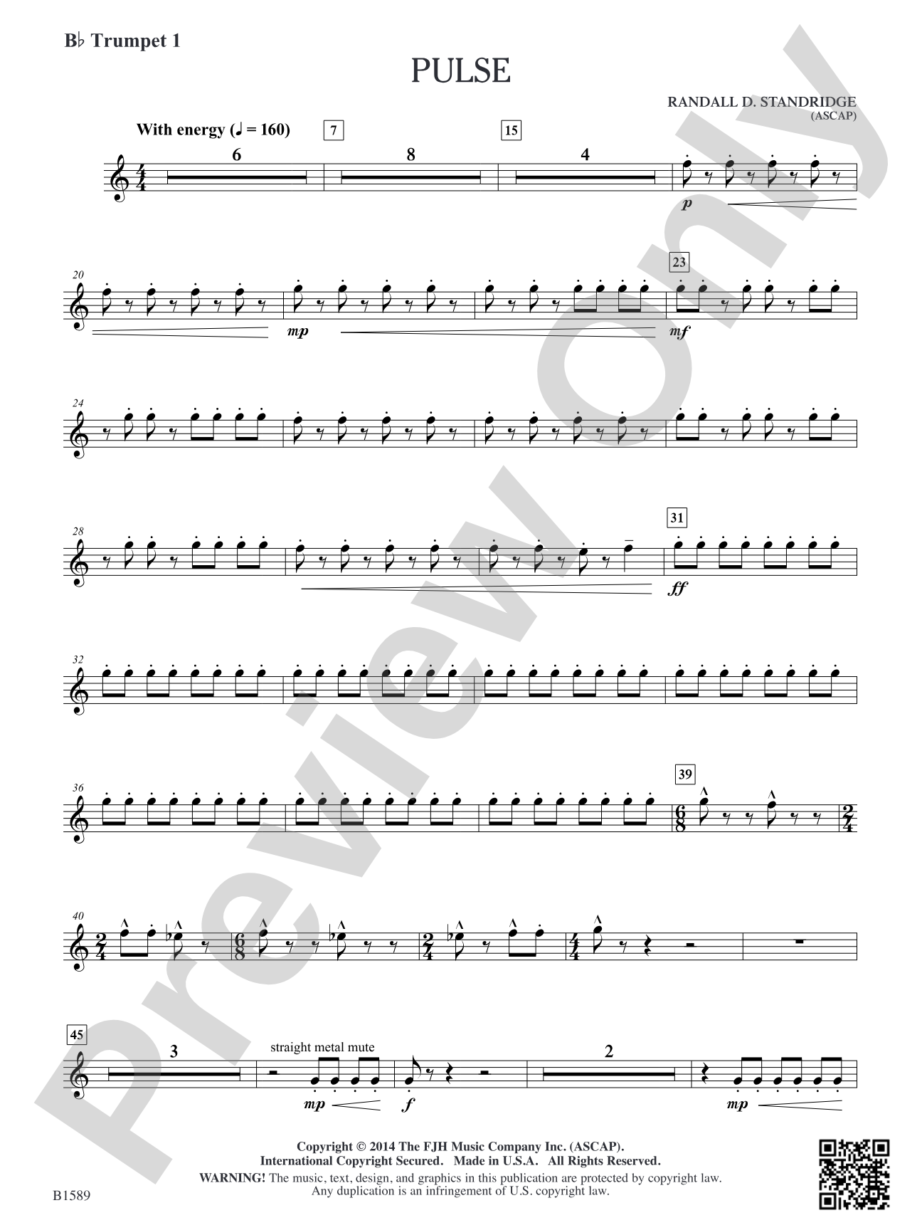 Pulse: B-flat Trumpet 1