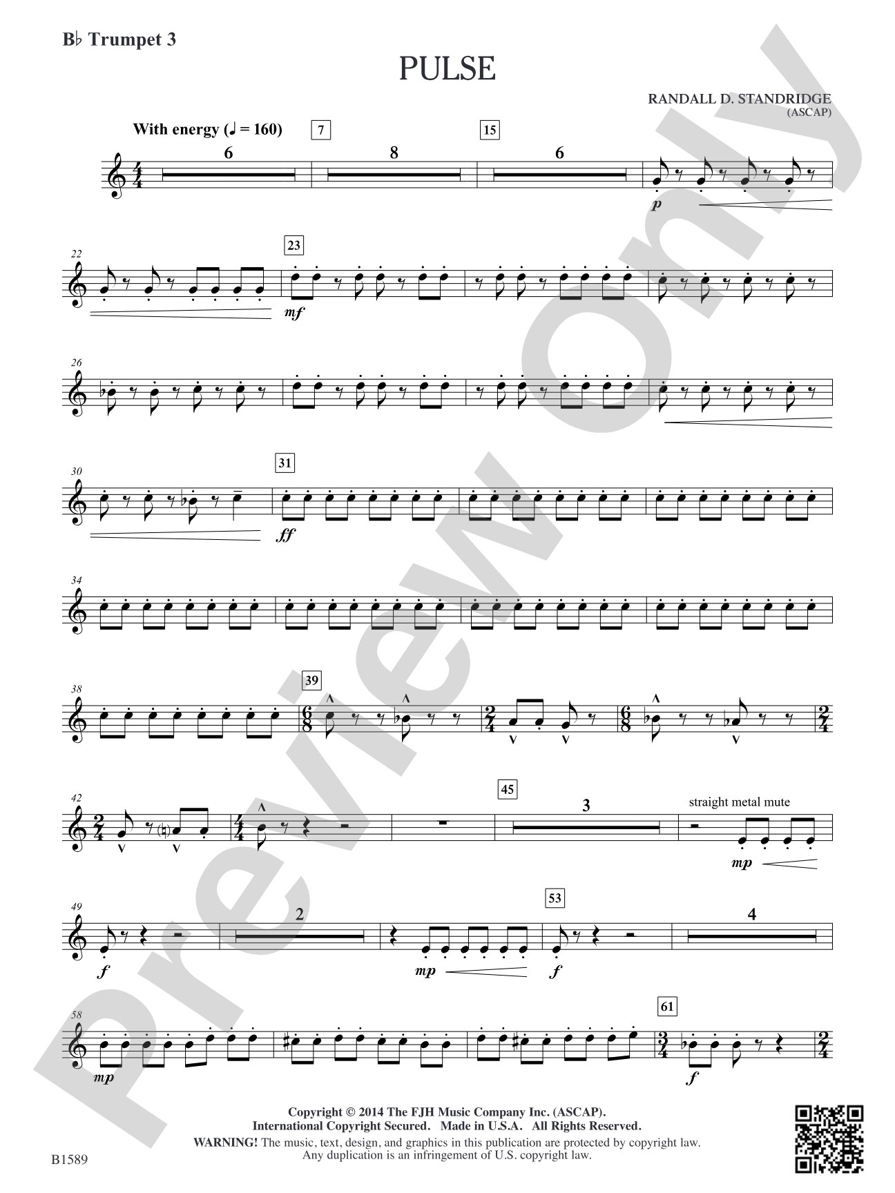 Pulse: B-flat Trumpet 3