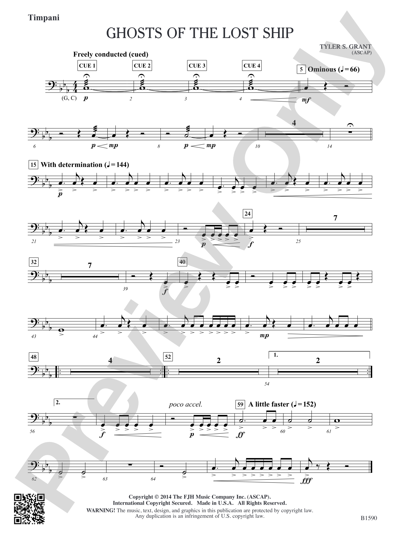 Ghosts of the Lost Ship: Timpani