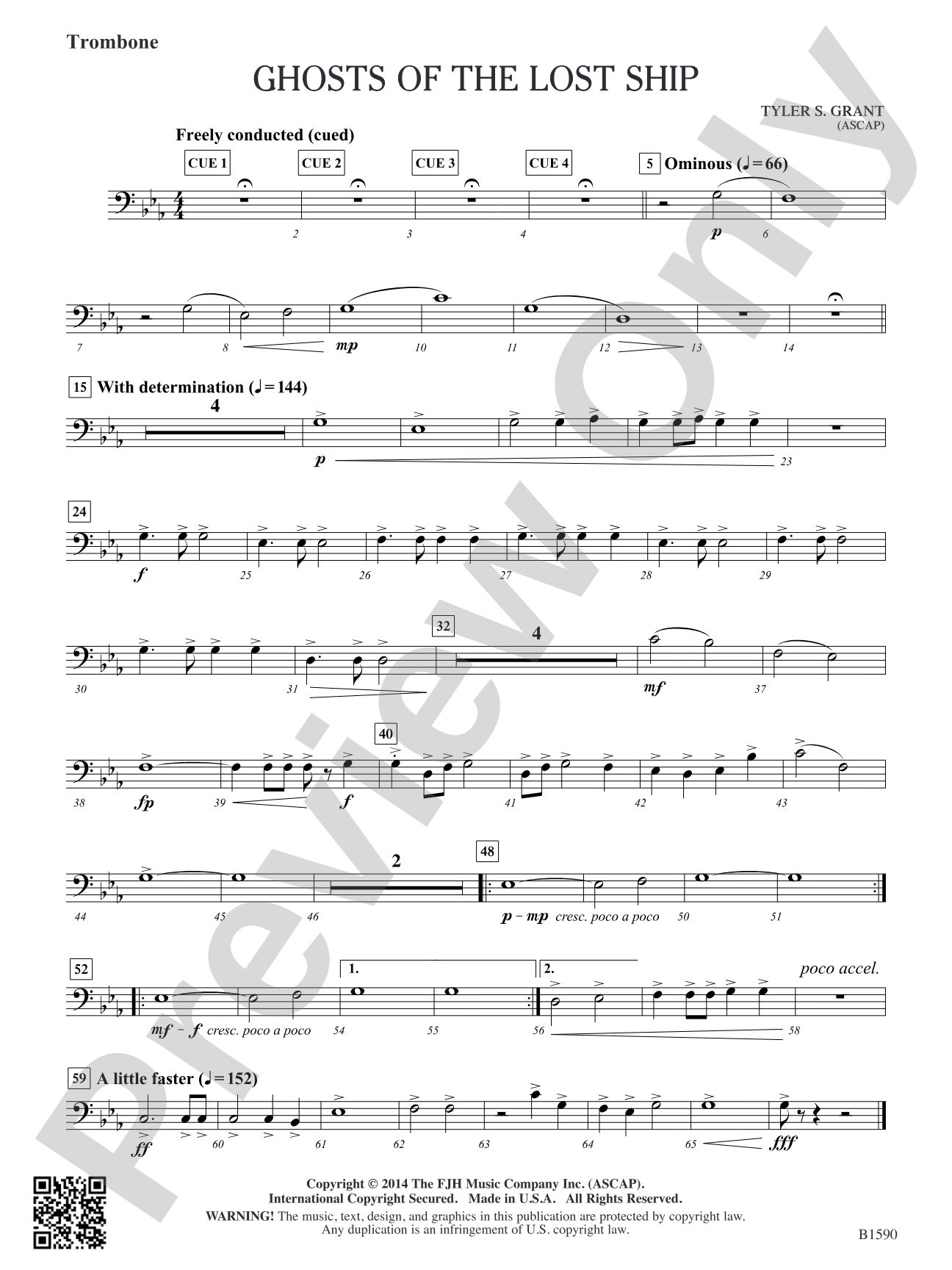Ghosts of the Lost Ship: Trombone