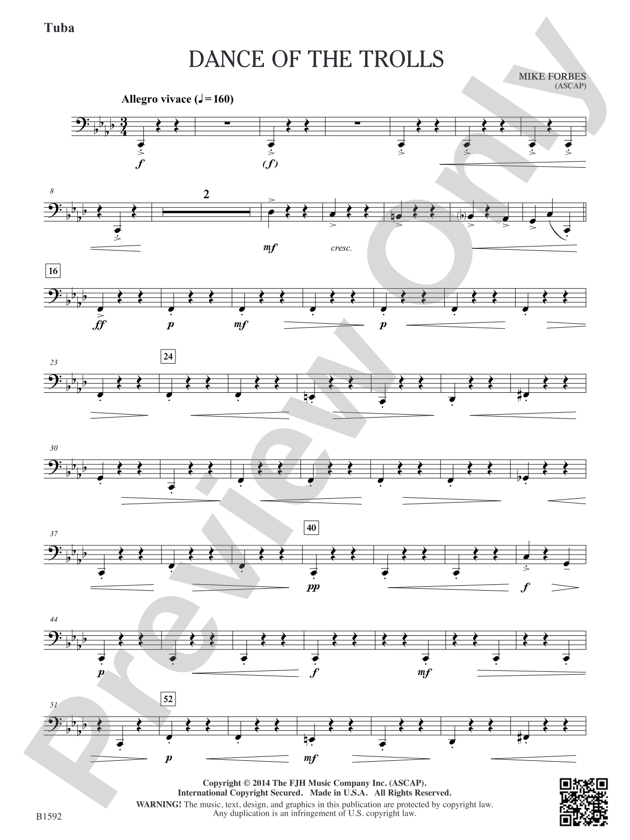 Dance of the Trolls: Tuba