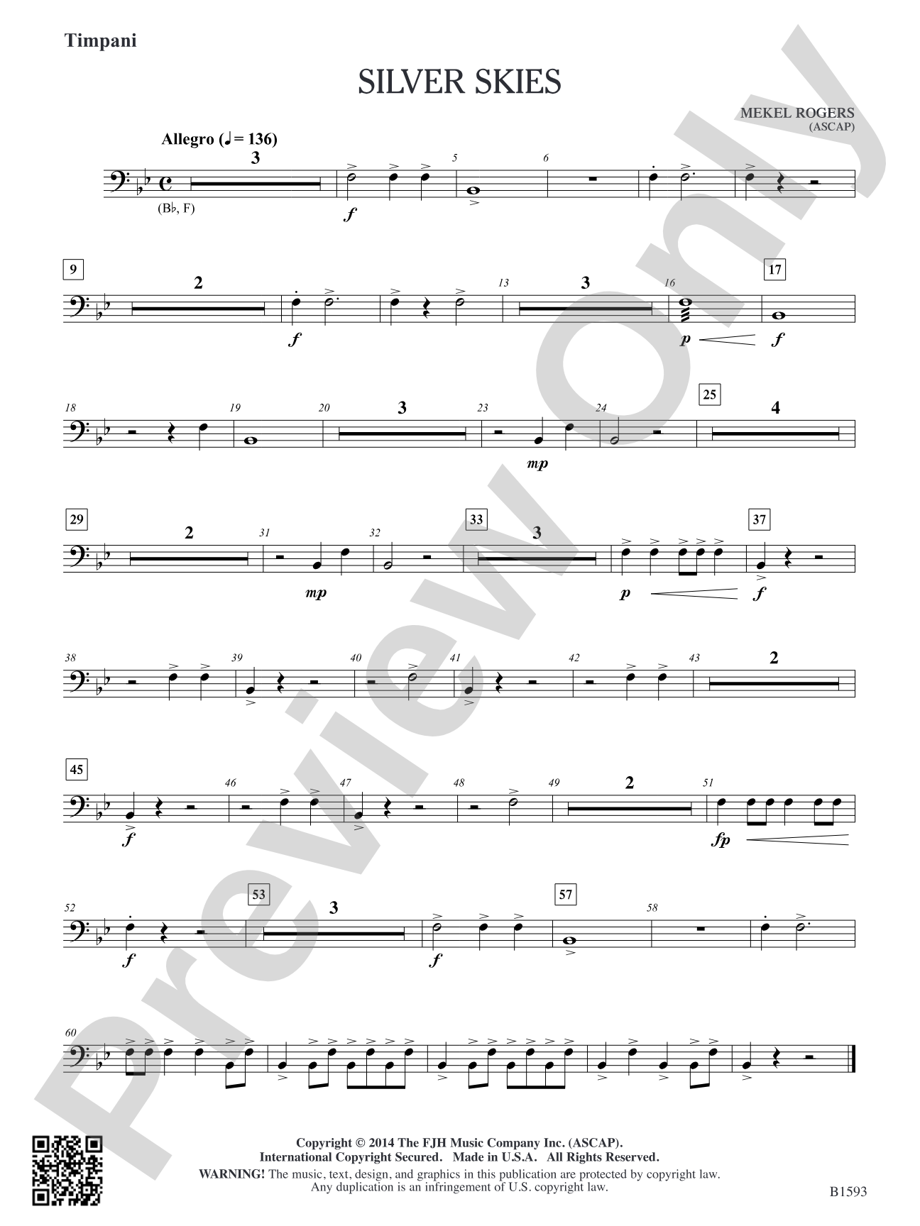 Silver Skies: Timpani