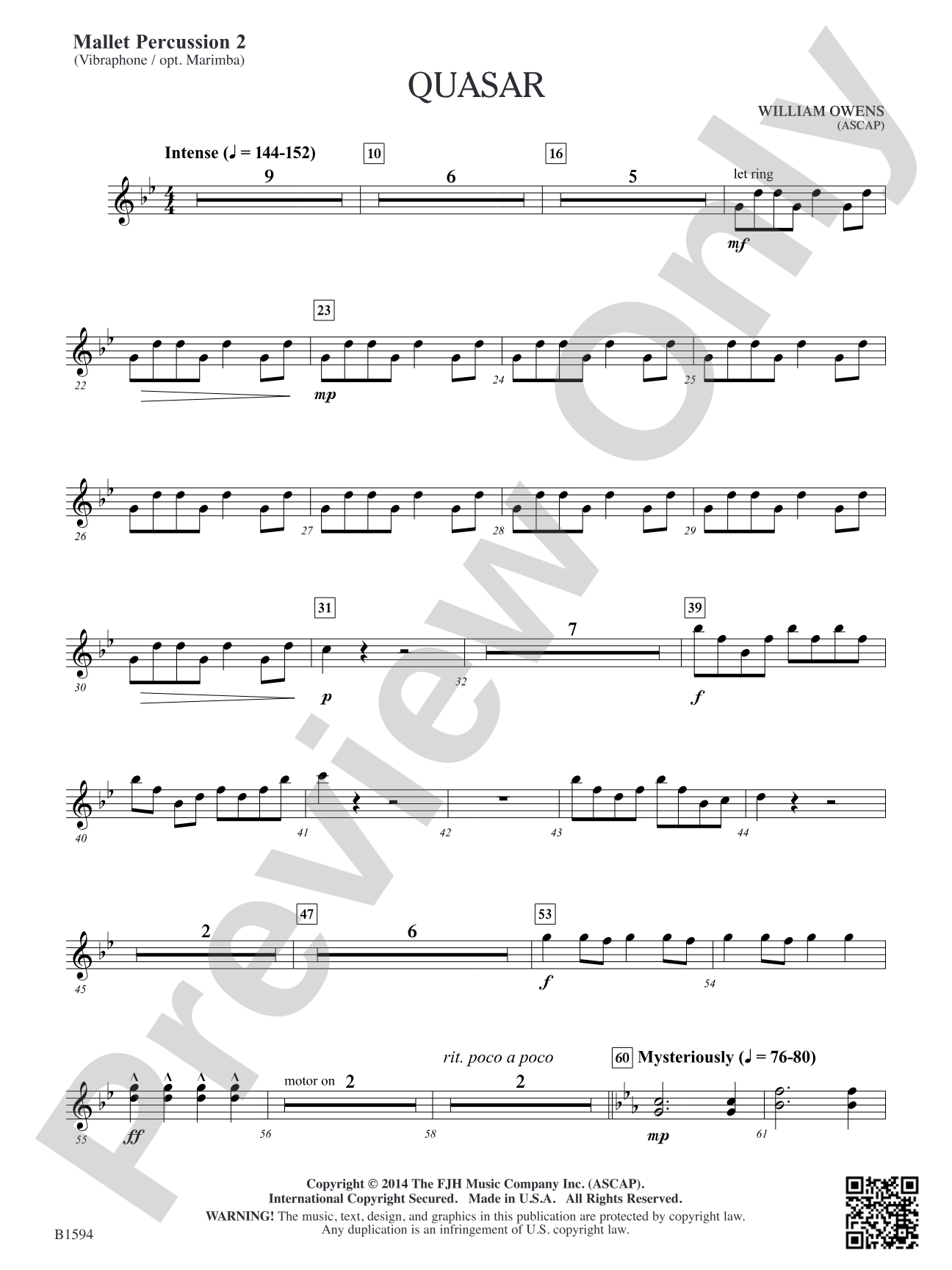 Quasar: Mallet Percussion 2