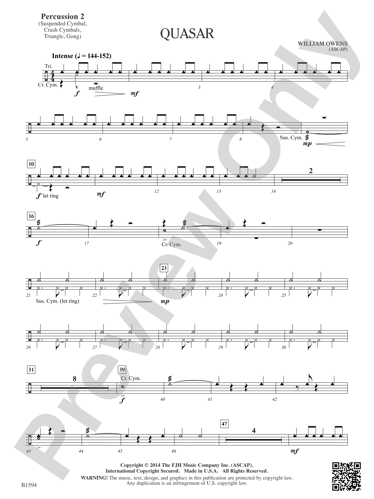 Quasar: Percussion 2