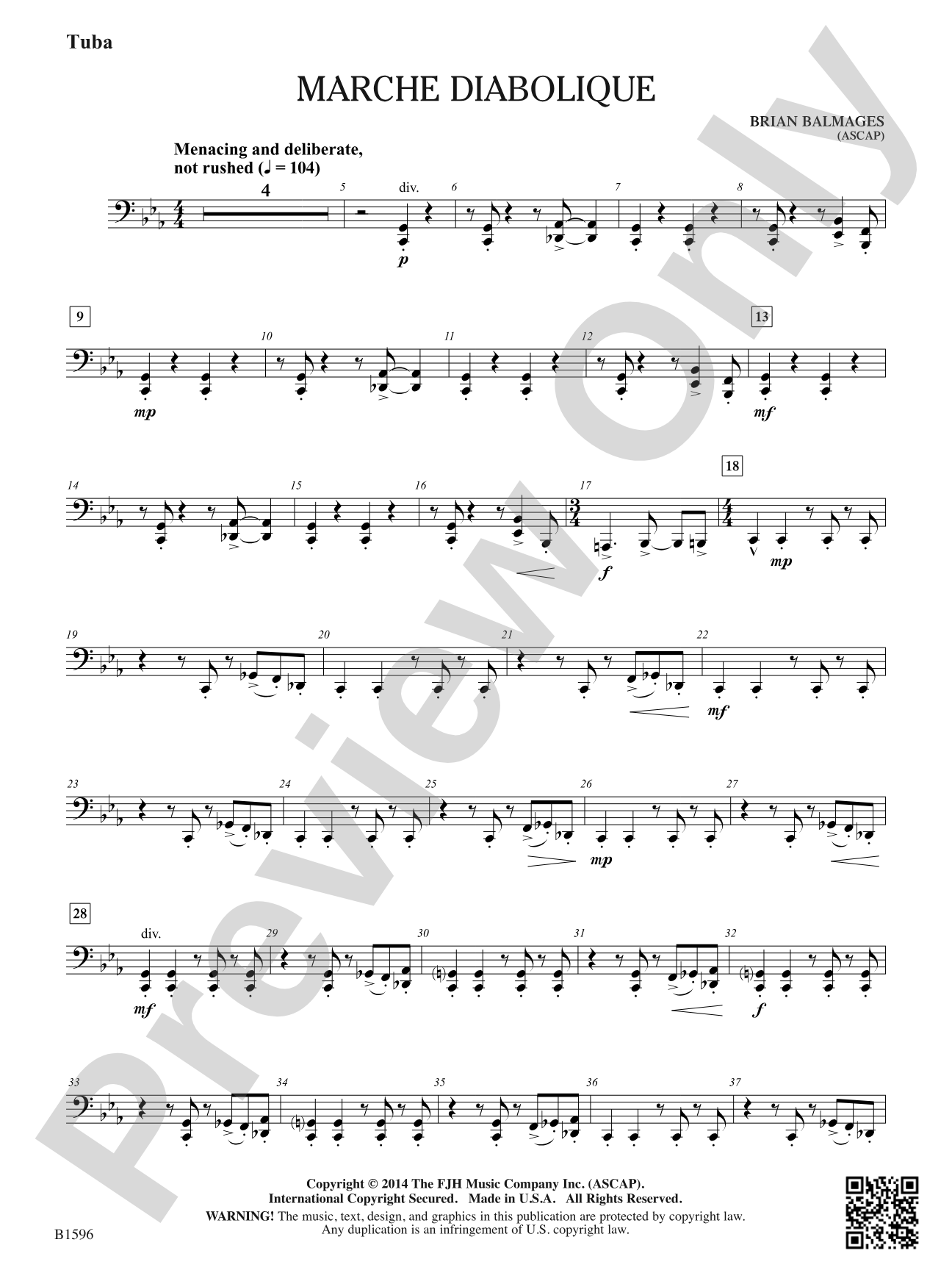 Marche Diabolique: Tuba