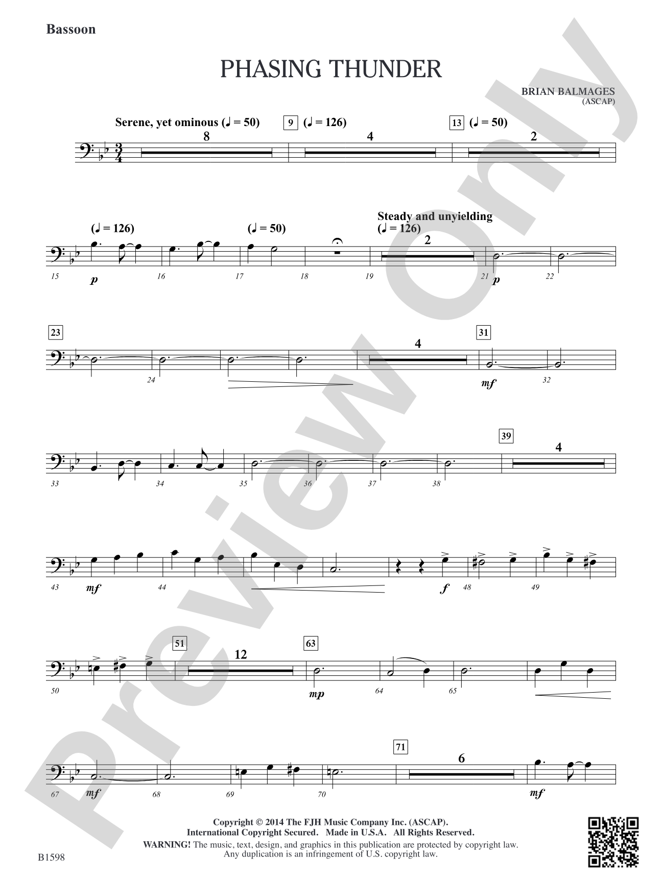Phasing Thunder: Bassoon
