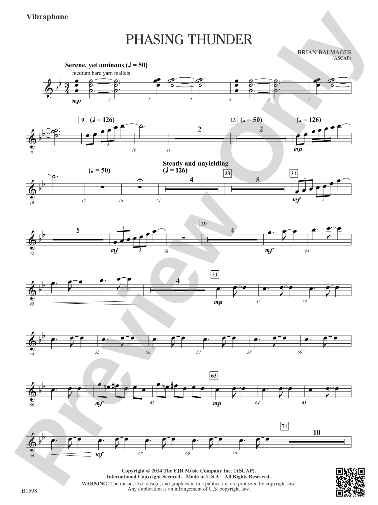 Phasing Thunder: Vibraphone