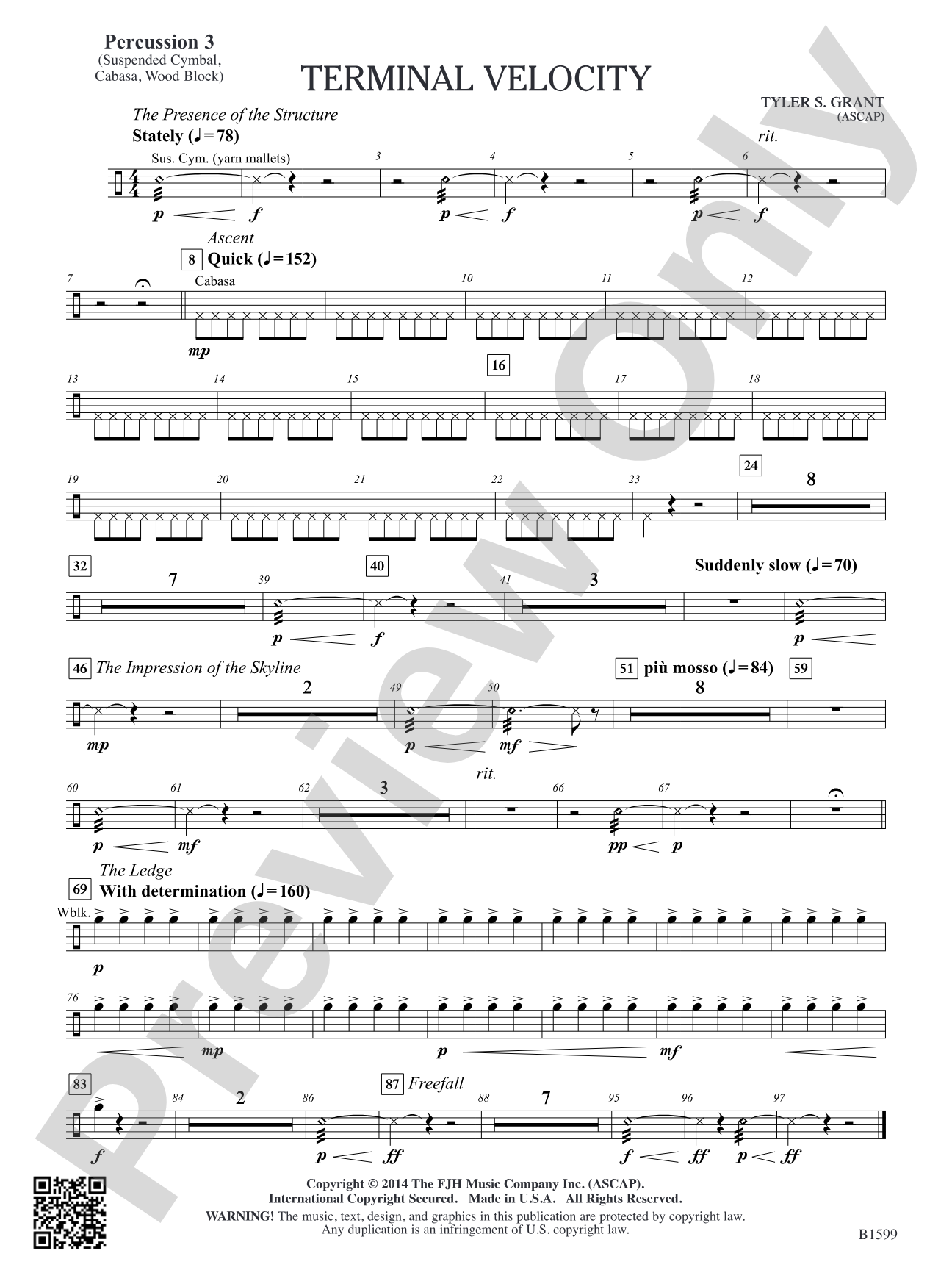 Terminal Velocity: Percussion 3